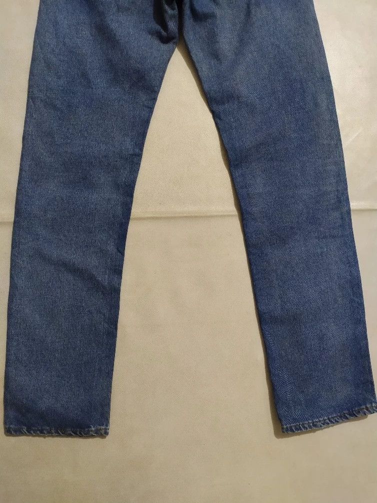 Levi's Vintage Levis 505 Classic Cut Stone Washed Denim Jeans Size US 33 - 9 Thumbnail