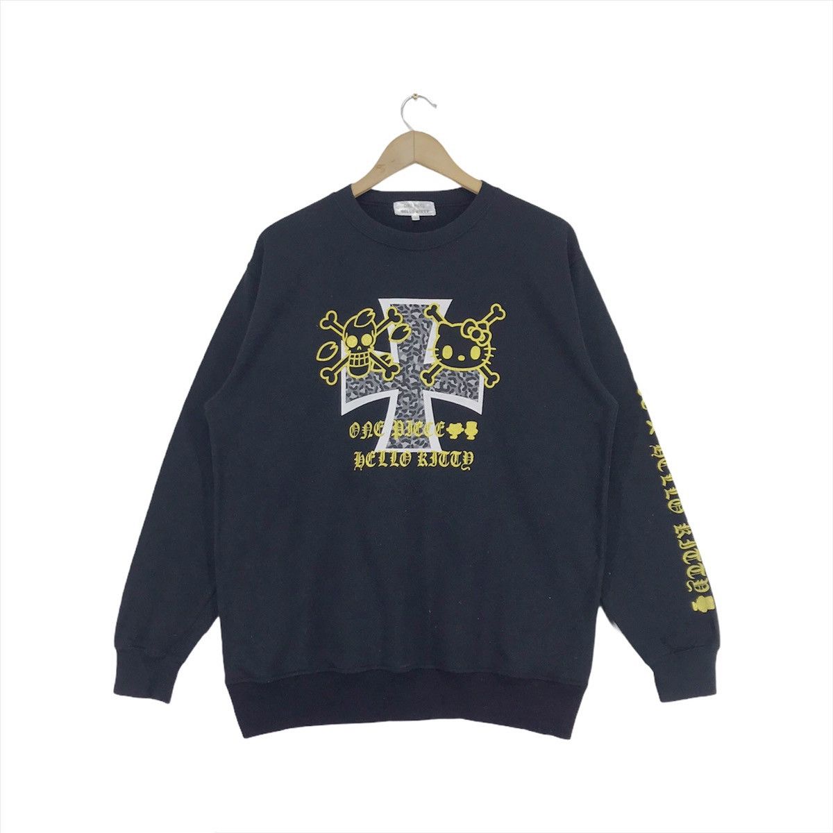 Cartoon Network Vintage One Piece X Hello Kitty Sweatshirt Crewneck Size US L / EU 52-54 / 3 - 2 Thumbnail