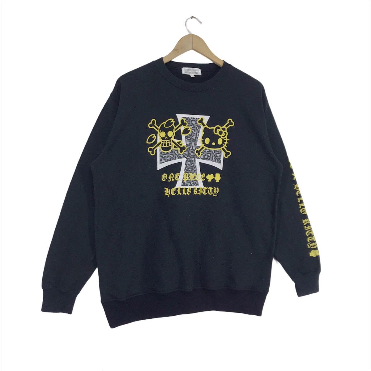 Cartoon Network Vintage One Piece X Hello Kitty Sweatshirt Crewneck Size US L / EU 52-54 / 3 - 4 Thumbnail