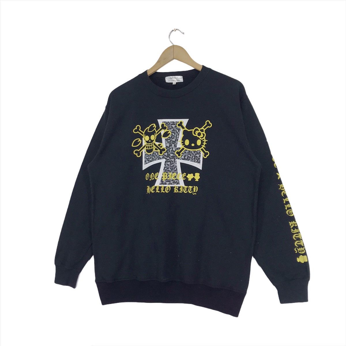 Cartoon Network Vintage One Piece X Hello Kitty Sweatshirt Crewneck Size US L / EU 52-54 / 3 - 3 Thumbnail