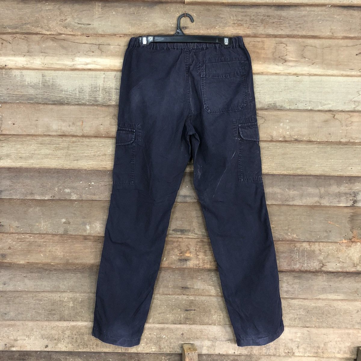 Japanese Brand × Uniqlo Uniqlo Dark blue Multipocket Tactical Cargo Pants #4387 Size US 27 - 9 Thumbnail