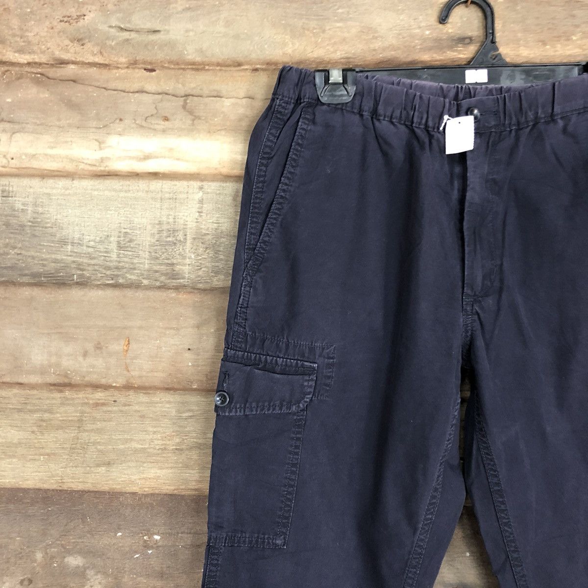 Japanese Brand × Uniqlo Uniqlo Dark blue Multipocket Tactical Cargo Pants #4387 Size US 27 - 6 Thumbnail