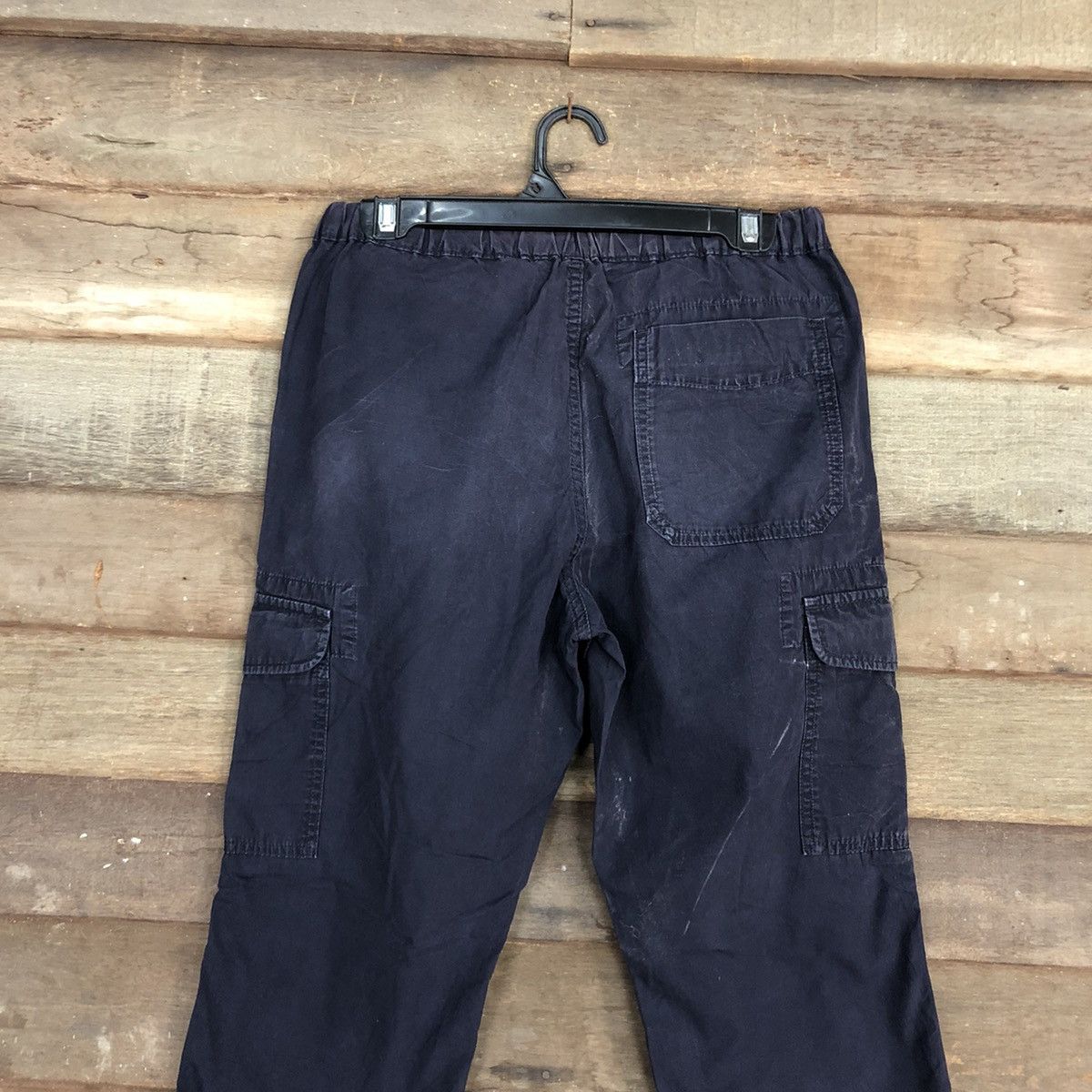 Japanese Brand × Uniqlo Uniqlo Dark blue Multipocket Tactical Cargo Pants #4387 Size US 27 - 10 Thumbnail