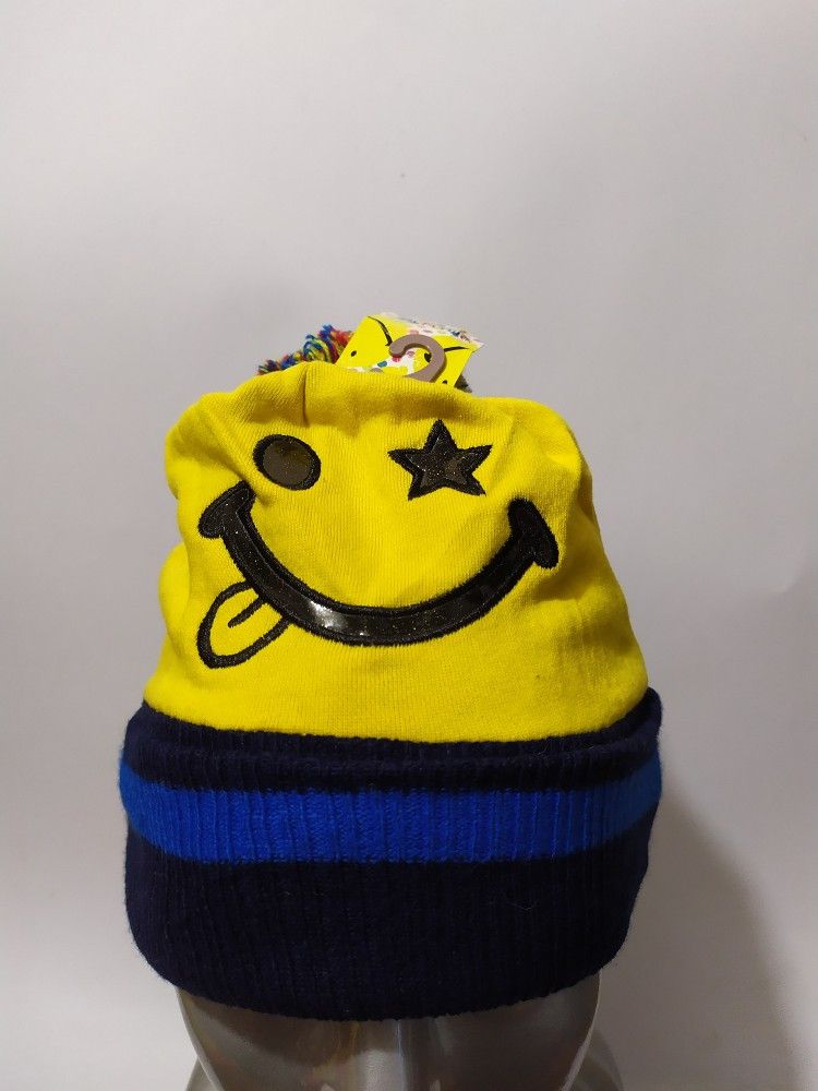 Japanese Brand 🔥Harvey Ball Smile Beanie Size ONE SIZE - 2 Thumbnail