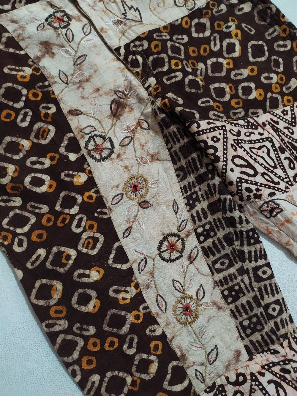 Chicos × Vintage VINTAGE CHICO’s DESIGN PATCHWORK NAVAJO STYLE CROPPED PANTS Size US 30 / EU 46 - 11 Thumbnail