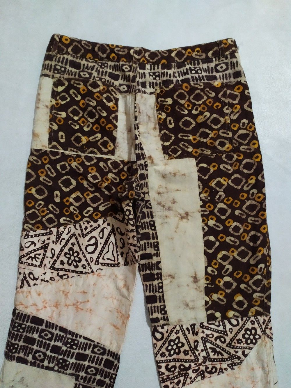 Chicos × Vintage VINTAGE CHICO’s DESIGN PATCHWORK NAVAJO STYLE CROPPED PANTS Size US 30 / EU 46 - 13 Thumbnail