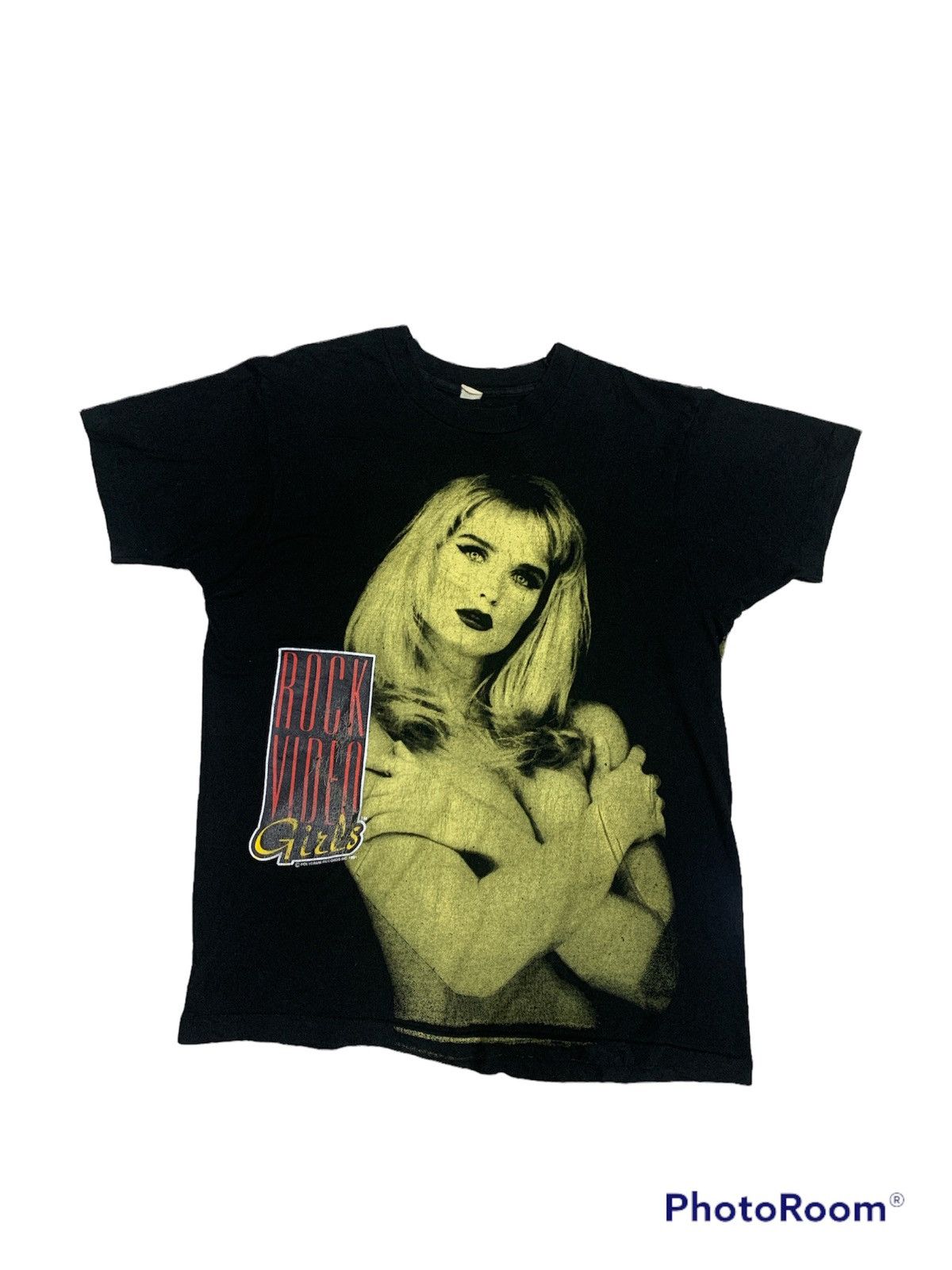 Vintage VINTAGE 1991 ROCK VIDEO GIRLS OVERPRINT SHIRT Size US L / EU 52-54 / 3 - 1 Thumbnail