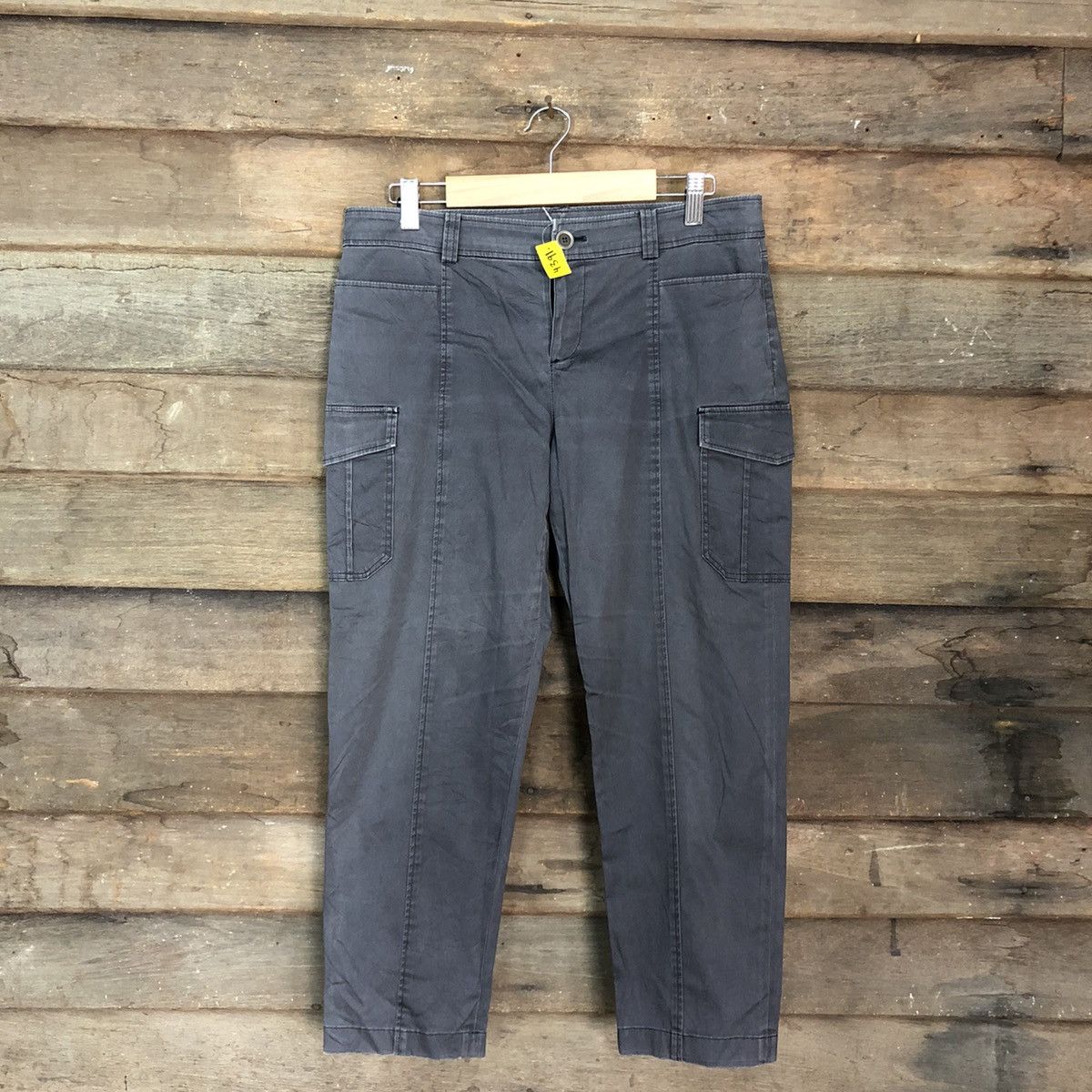 Japanese Brand Reflect Grey Multipocket Tactical cropped Cargo Pants #4391 Size 30" / US 8 / IT 44 - 1 Thumbnail