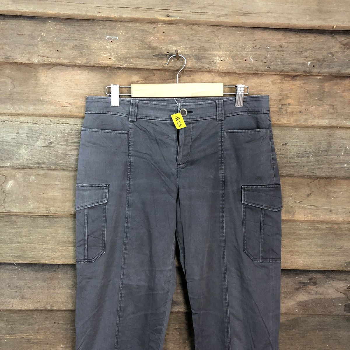 Japanese Brand Reflect Grey Multipocket Tactical cropped Cargo Pants #4391 Size 30" / US 8 / IT 44 - 2 Thumbnail