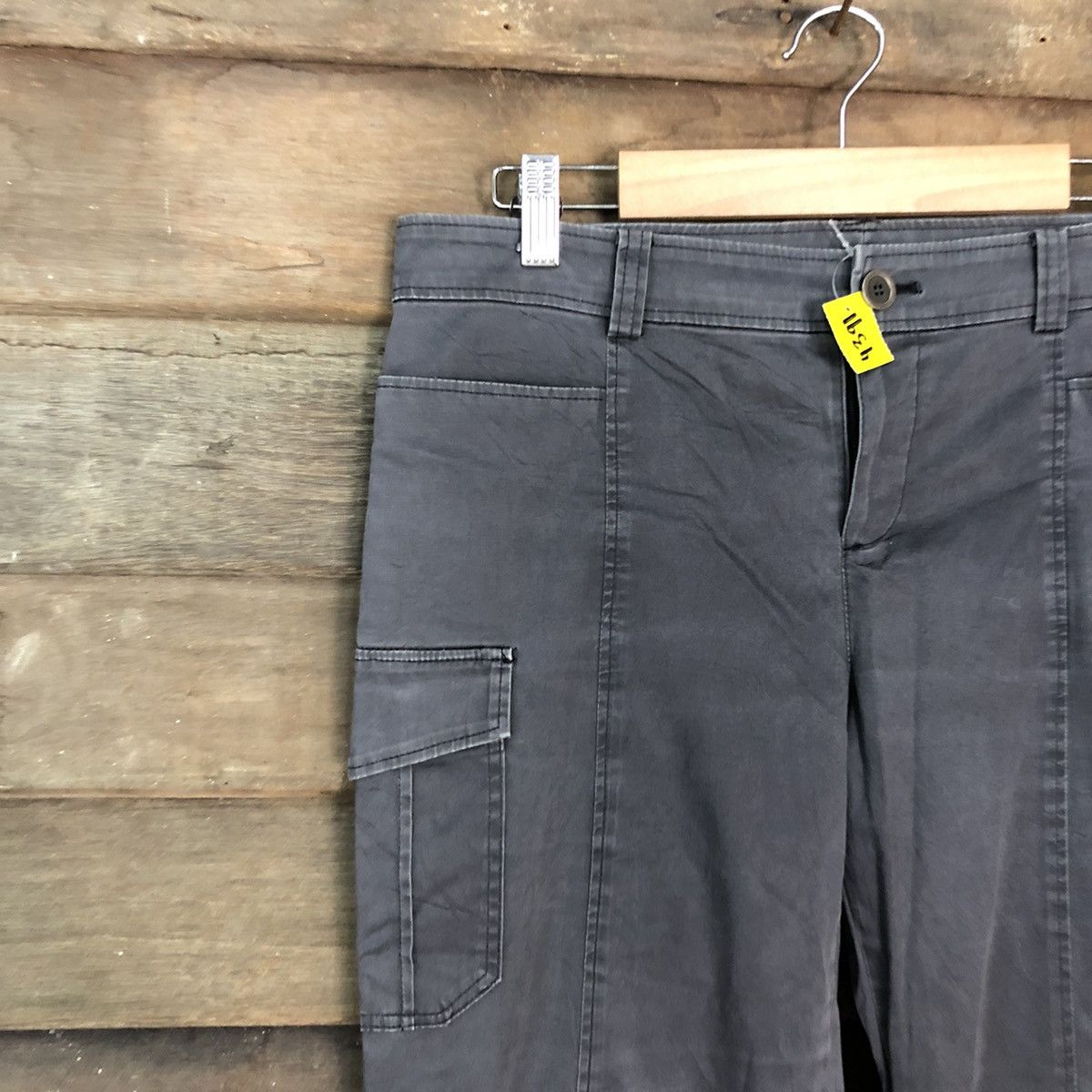Japanese Brand Reflect Grey Multipocket Tactical cropped Cargo Pants #4391 Size 30" / US 8 / IT 44 - 6 Thumbnail