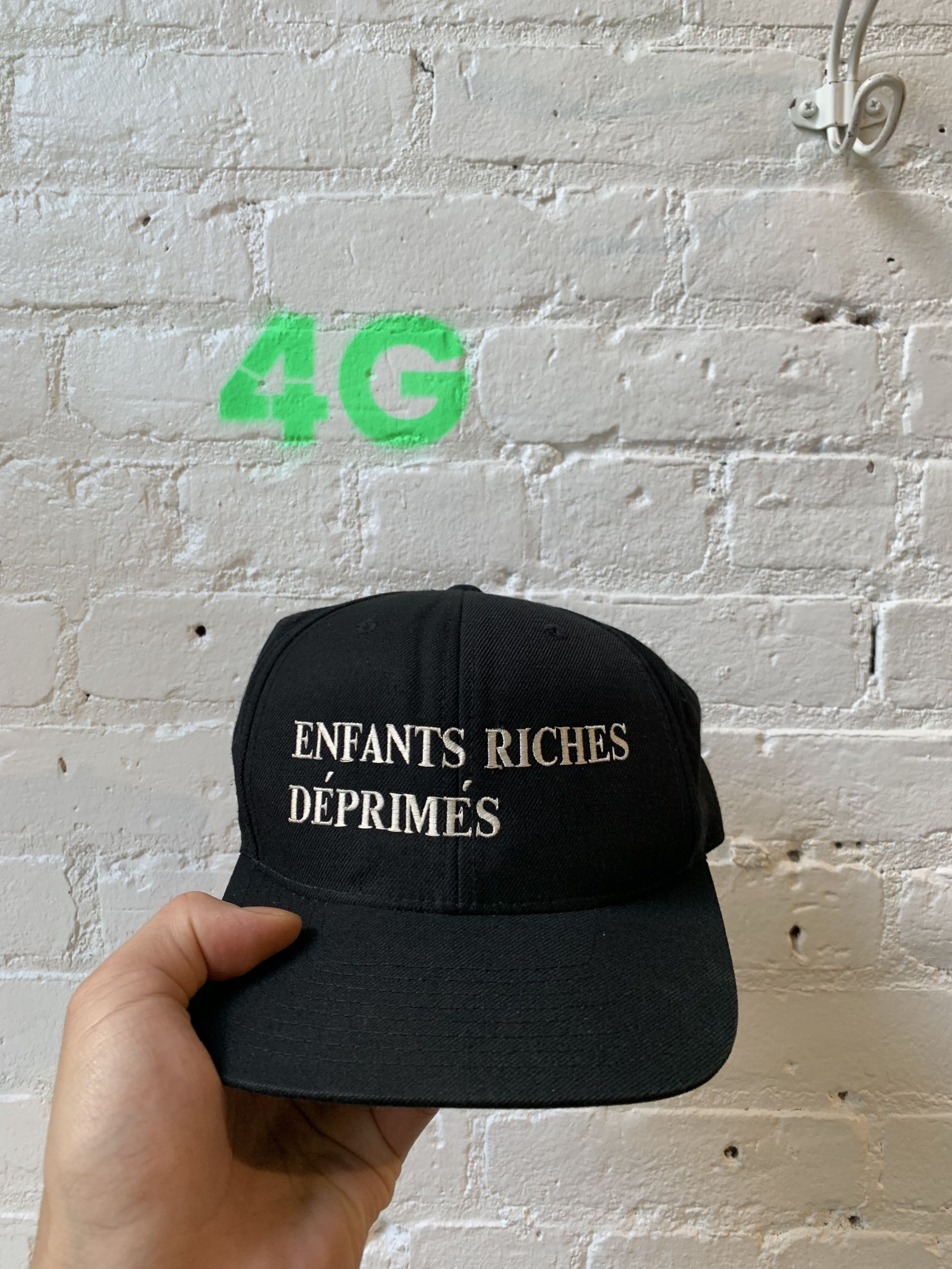 Enfants Riches Deprimes ERD 1st season Snap back spell out Hat Size ONE SIZE - 1 Thumbnail
