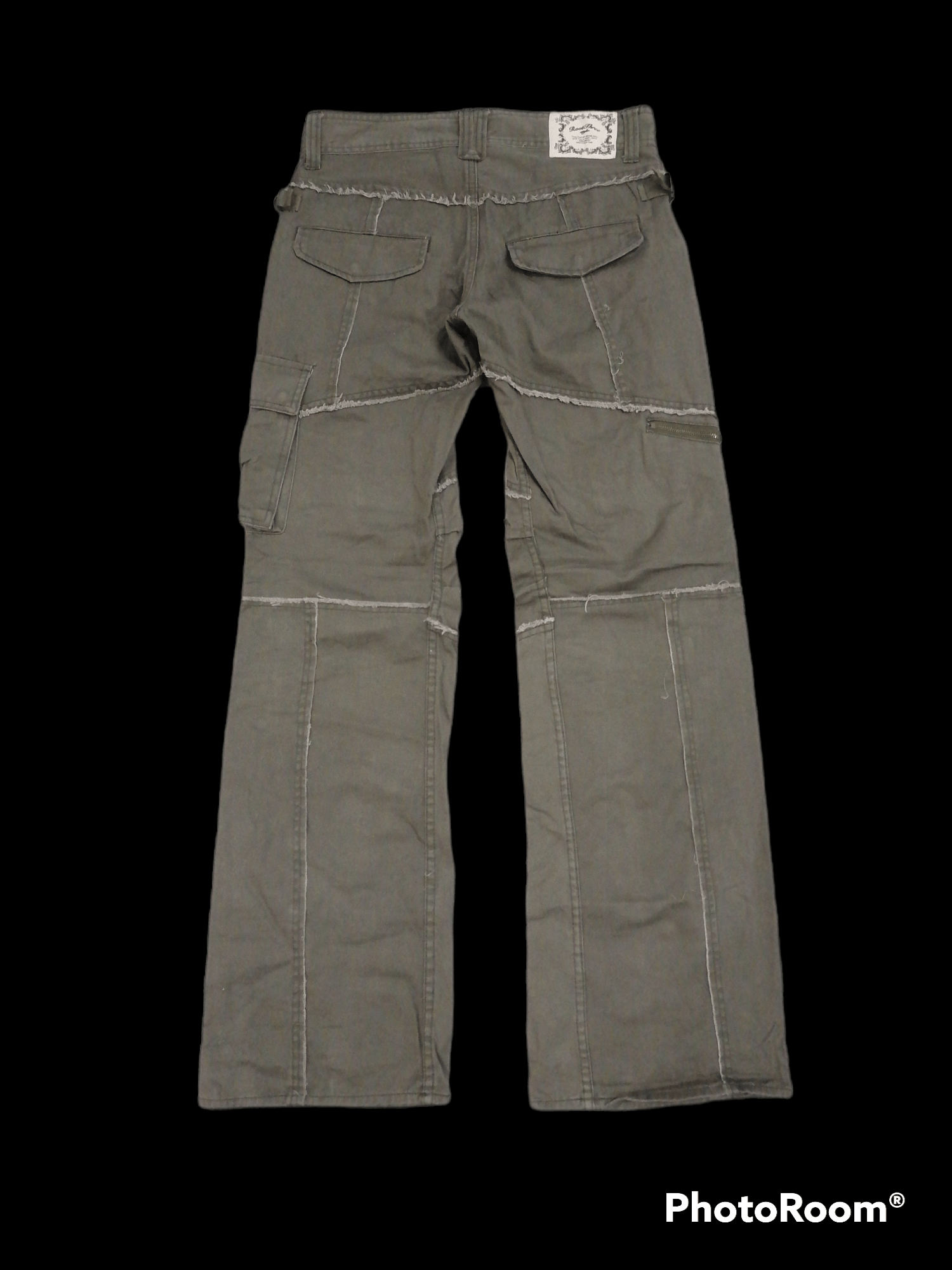 Japanese Brand × Vintage Flare Cargo Root Three Style Hagi Design Pants Size US 30 / EU 46 - 5 Thumbnail