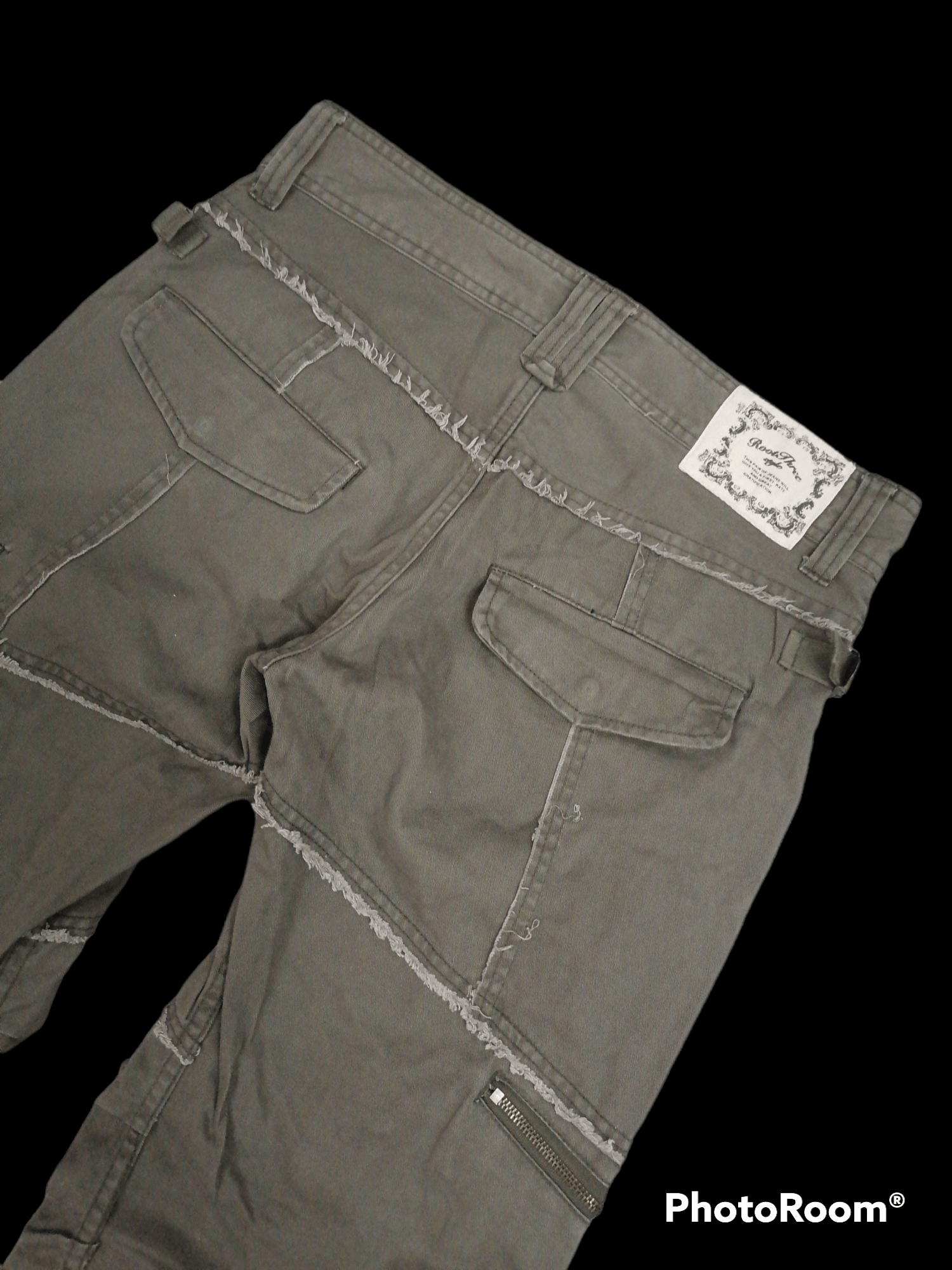 Japanese Brand × Vintage Flare Cargo Root Three Style Hagi Design Pants Size US 30 / EU 46 - 6 Thumbnail