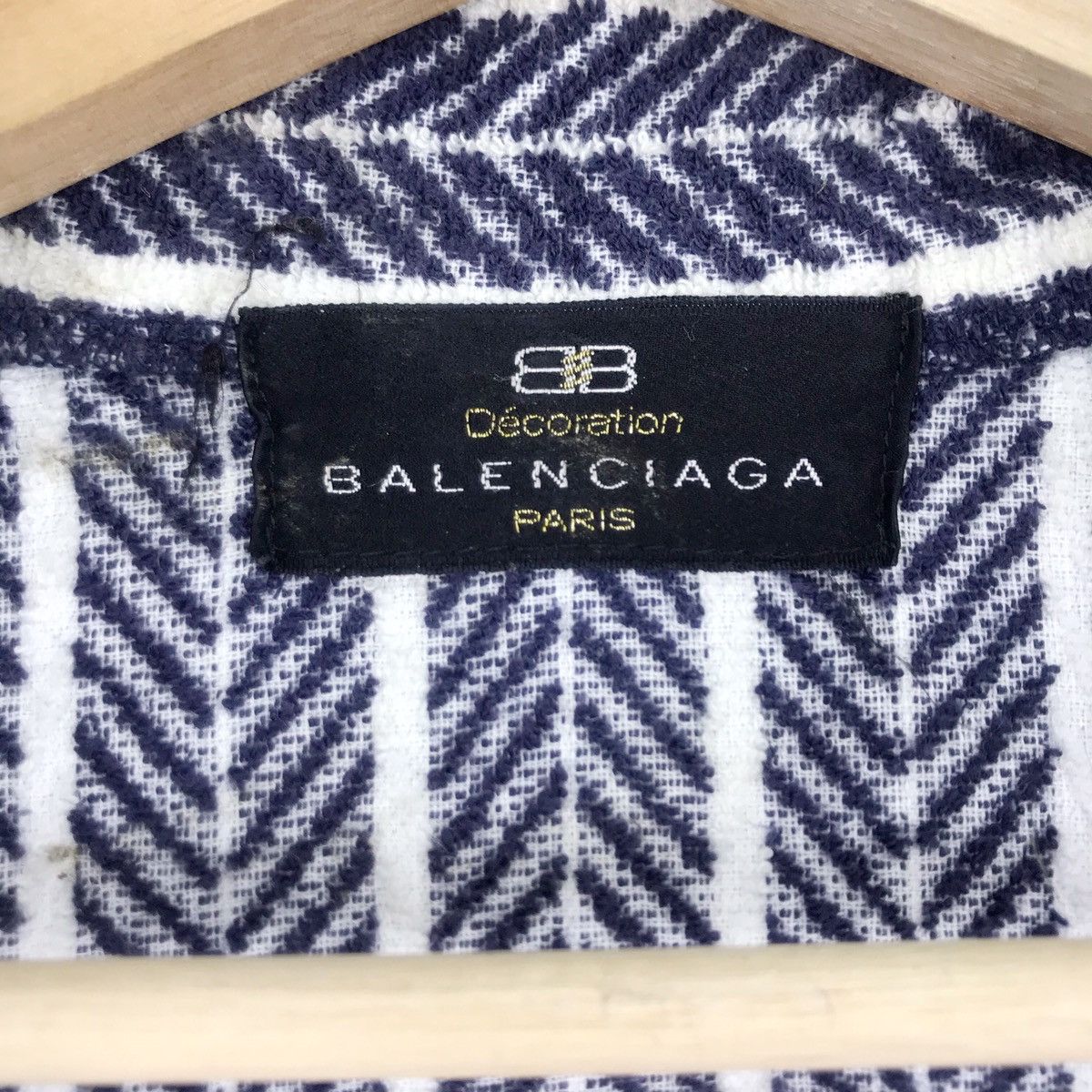 Balenciaga Balenciaga Paris Striped Bathrope Size US L / EU 52-54 / 3 - 8 Thumbnail