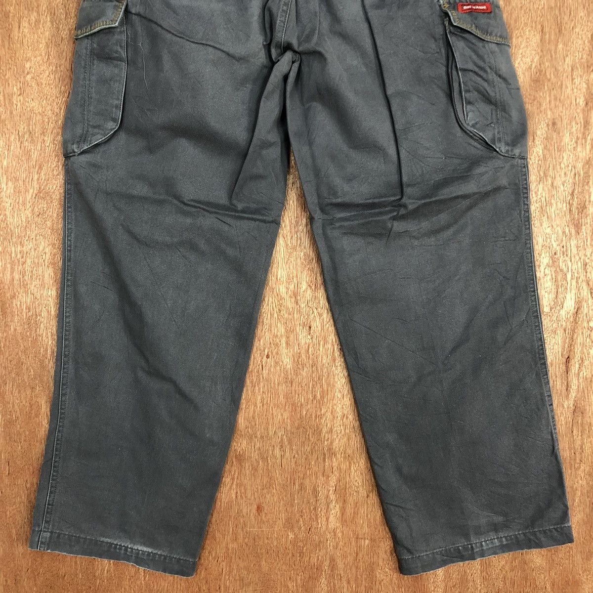 Faded Glory × Japanese Brand Japan Grey Multipocket faded Cargo Pants #c828 Size US 31 - 11 Thumbnail
