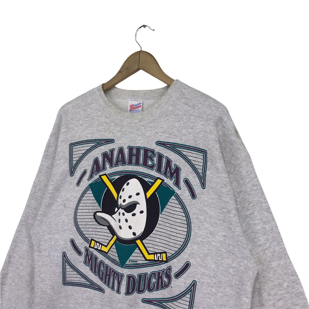 Disney × NHL 90s NHL Anaheim Mighty Ducks Crewneck Size US L / EU 52-54 / 3 - 4 Thumbnail