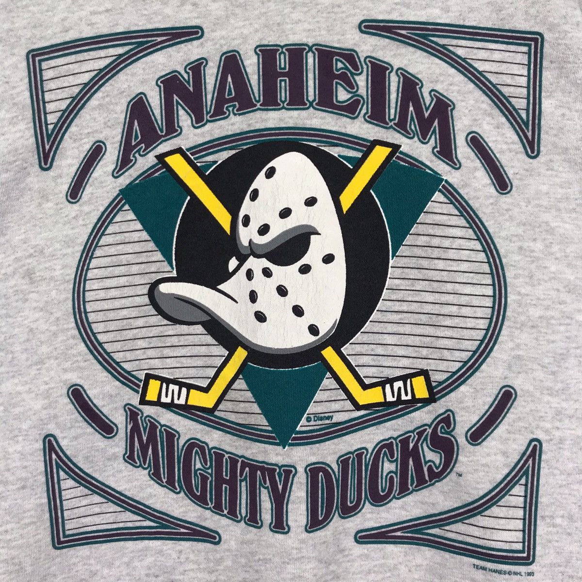 Disney × NHL 90s NHL Anaheim Mighty Ducks Crewneck Size US L / EU 52-54 / 3 - 6 Thumbnail