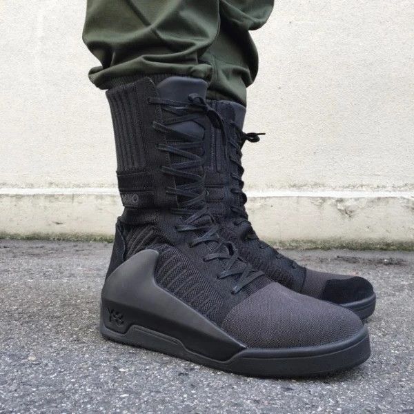Adidas × Y-3 × Yohji Yamamoto Y-3 Hayworth High Guard Boots Yohji Yamamoto US 10.5 BNWT Size US 10.5 / EU 43-44 - 7 Thumbnail
