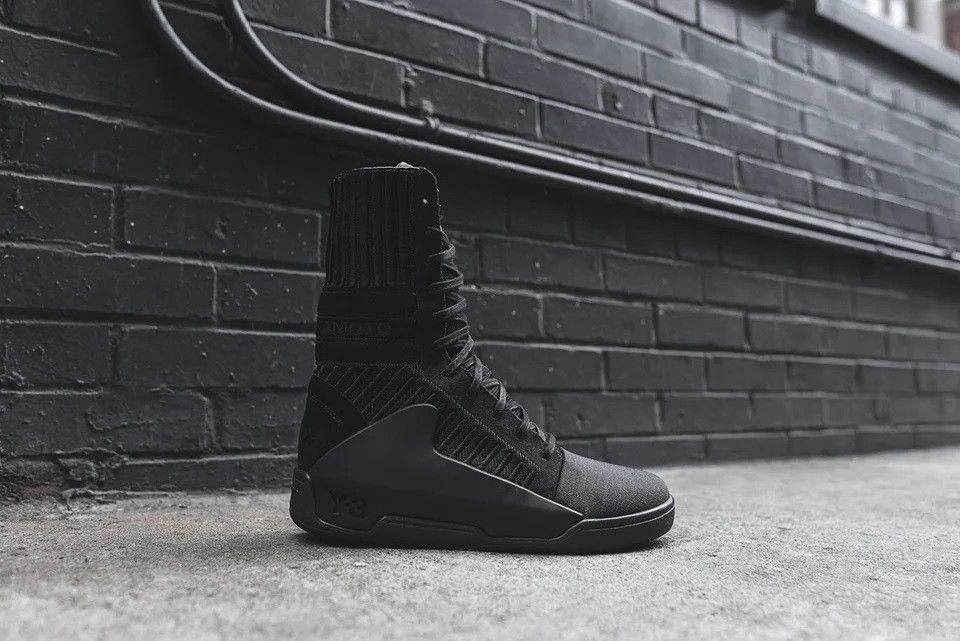 Adidas × Y-3 × Yohji Yamamoto Y-3 Hayworth High Guard Boots Yohji Yamamoto US 10.5 BNWT Size US 10.5 / EU 43-44 - 2 Thumbnail