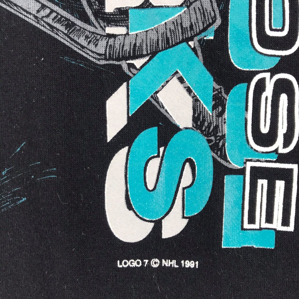 NHL × Vintage 90s San Jose Sharks Crewneck Size US M / EU 48-50 / 2 - 7 Thumbnail