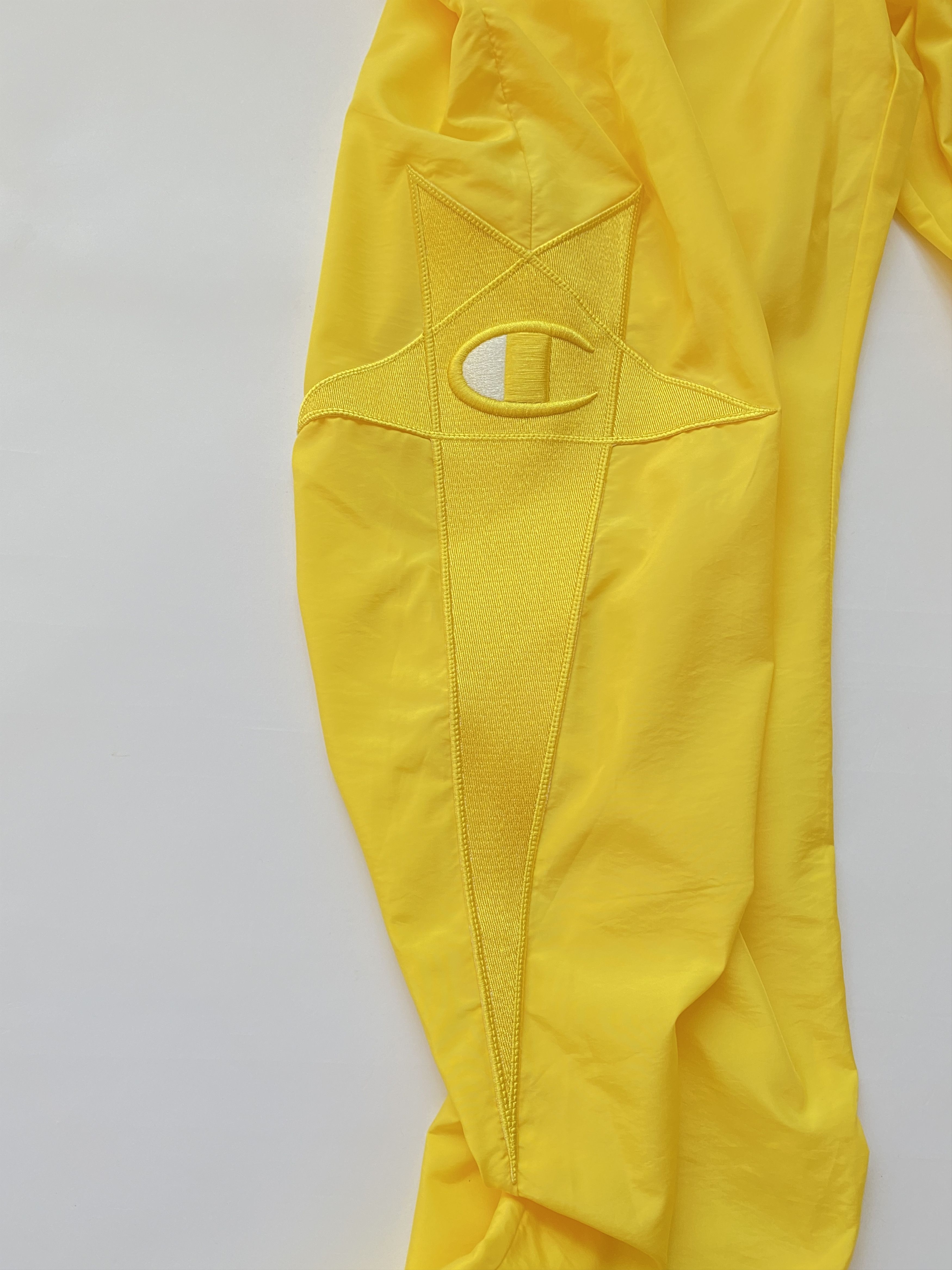 ⚡️QUICK SALE⚡️2020 Rick Owens Champion Yellow Sweatpants Sweatpants Joggers