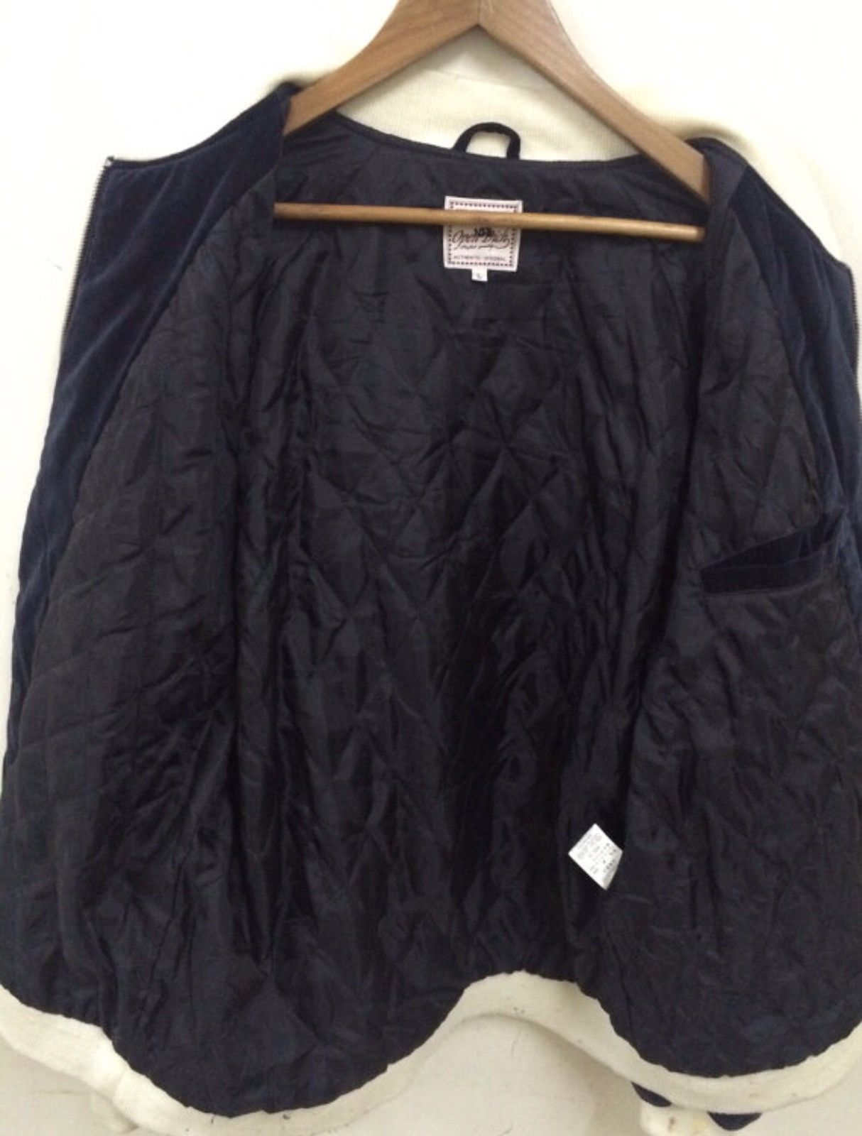 Other Sukajan Japan Yokosuka Embroidery Souvenirs Velvet Jacket Size US L / EU 52-54 / 3 - 7 Thumbnail