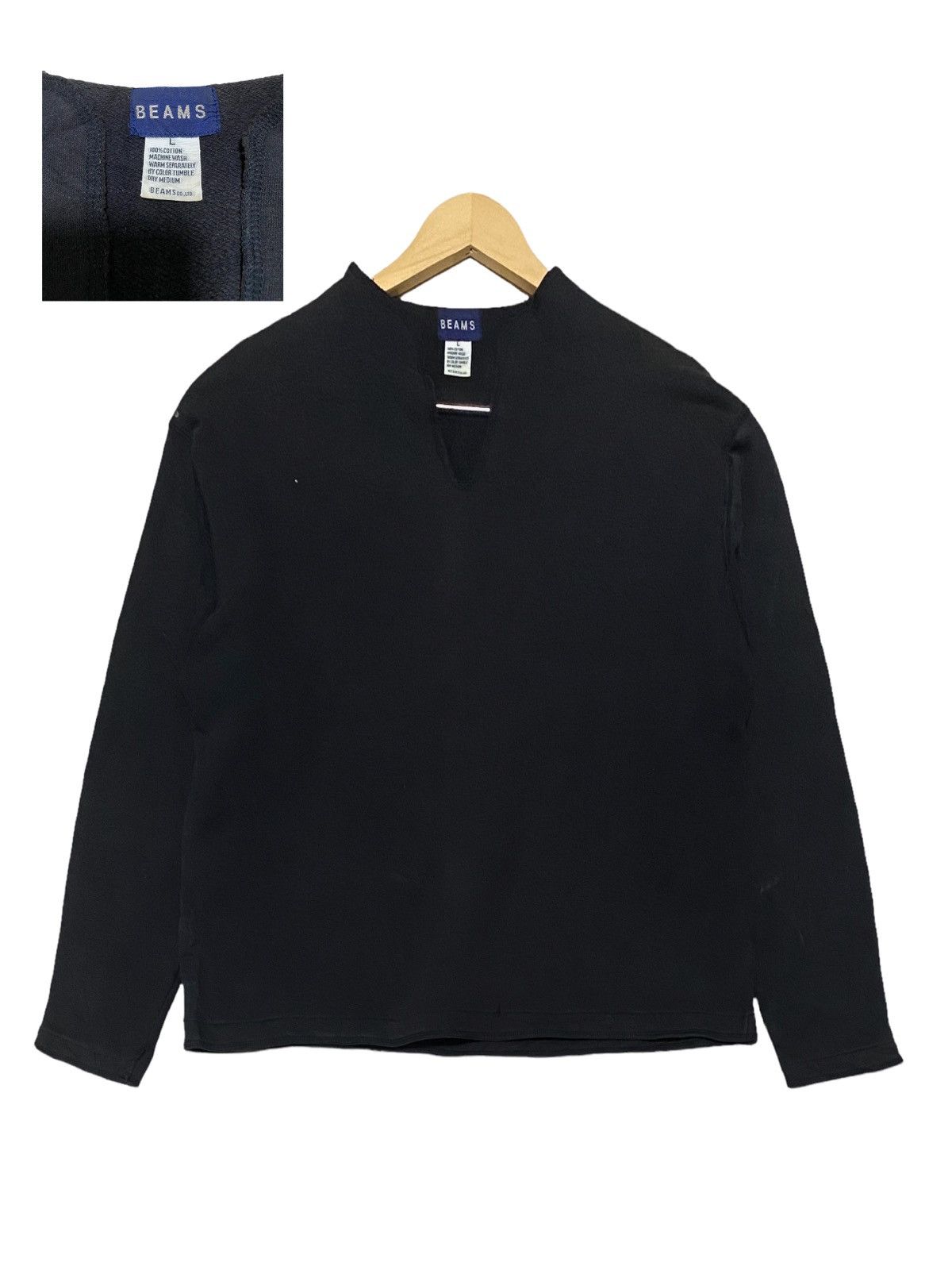 Beams Plus × Vintage VINTAGE BEAMS V-NECK WITH LONG SLEEVE Size US M / EU 48-50 / 2 - 1 Thumbnail