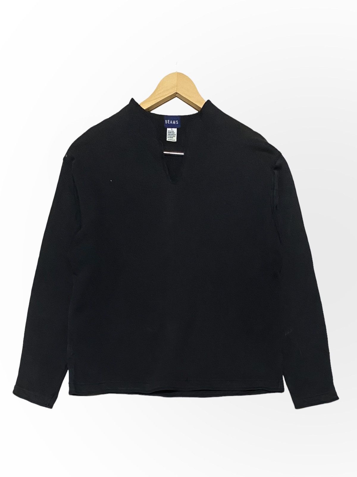 Beams Plus × Vintage VINTAGE BEAMS V-NECK WITH LONG SLEEVE Size US M / EU 48-50 / 2 - 2 Thumbnail