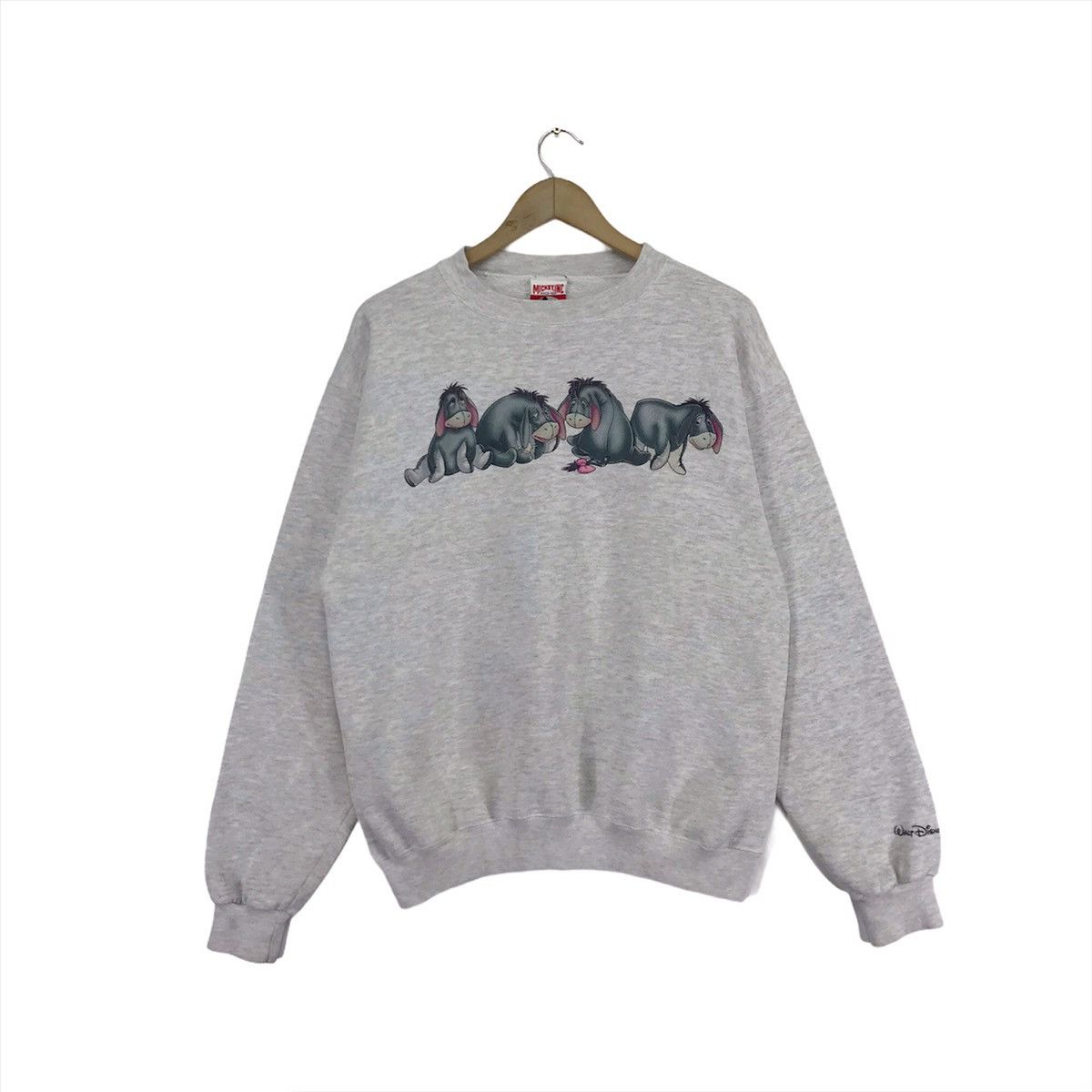 Cartoon Network × Disney Vintage 90’s Walt Disney Eeyore Sweatshirt Crewneck Size US M / EU 48-50 / 2 - 1 Thumbnail