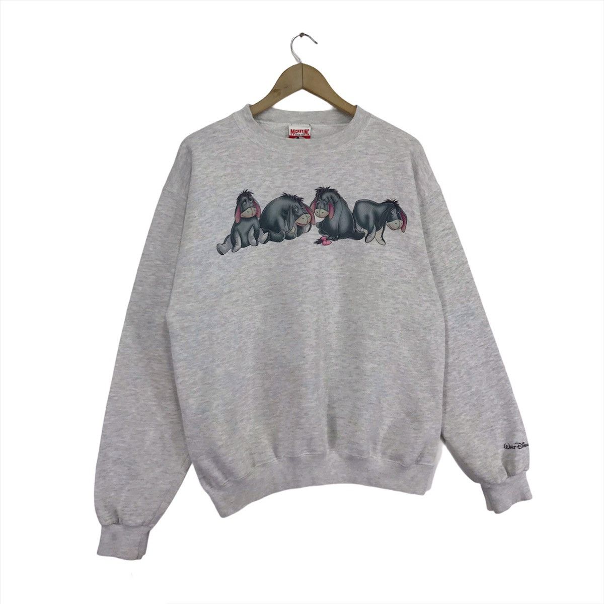 Cartoon Network × Disney Vintage 90’s Walt Disney Eeyore Sweatshirt Crewneck Size US M / EU 48-50 / 2 - 3 Thumbnail