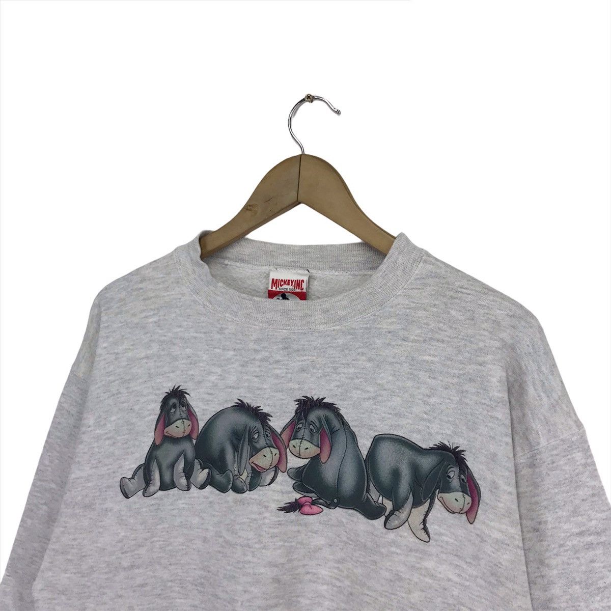 Cartoon Network × Disney Vintage 90’s Walt Disney Eeyore Sweatshirt Crewneck Size US M / EU 48-50 / 2 - 4 Thumbnail