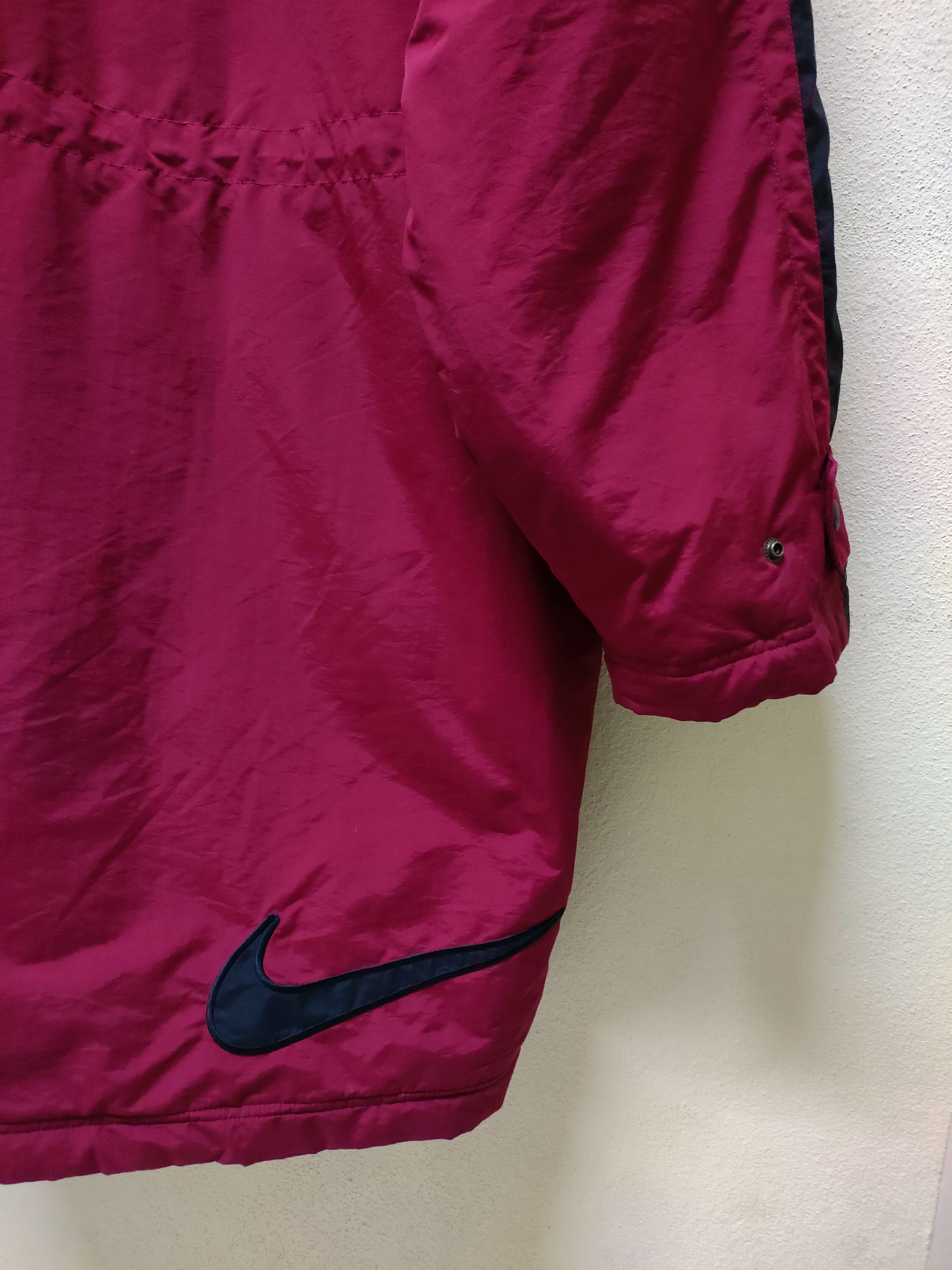 Nike × Vintage Vintage Nike 90s Long Jacket Size US M / EU 48-50 / 2 - 2 Thumbnail