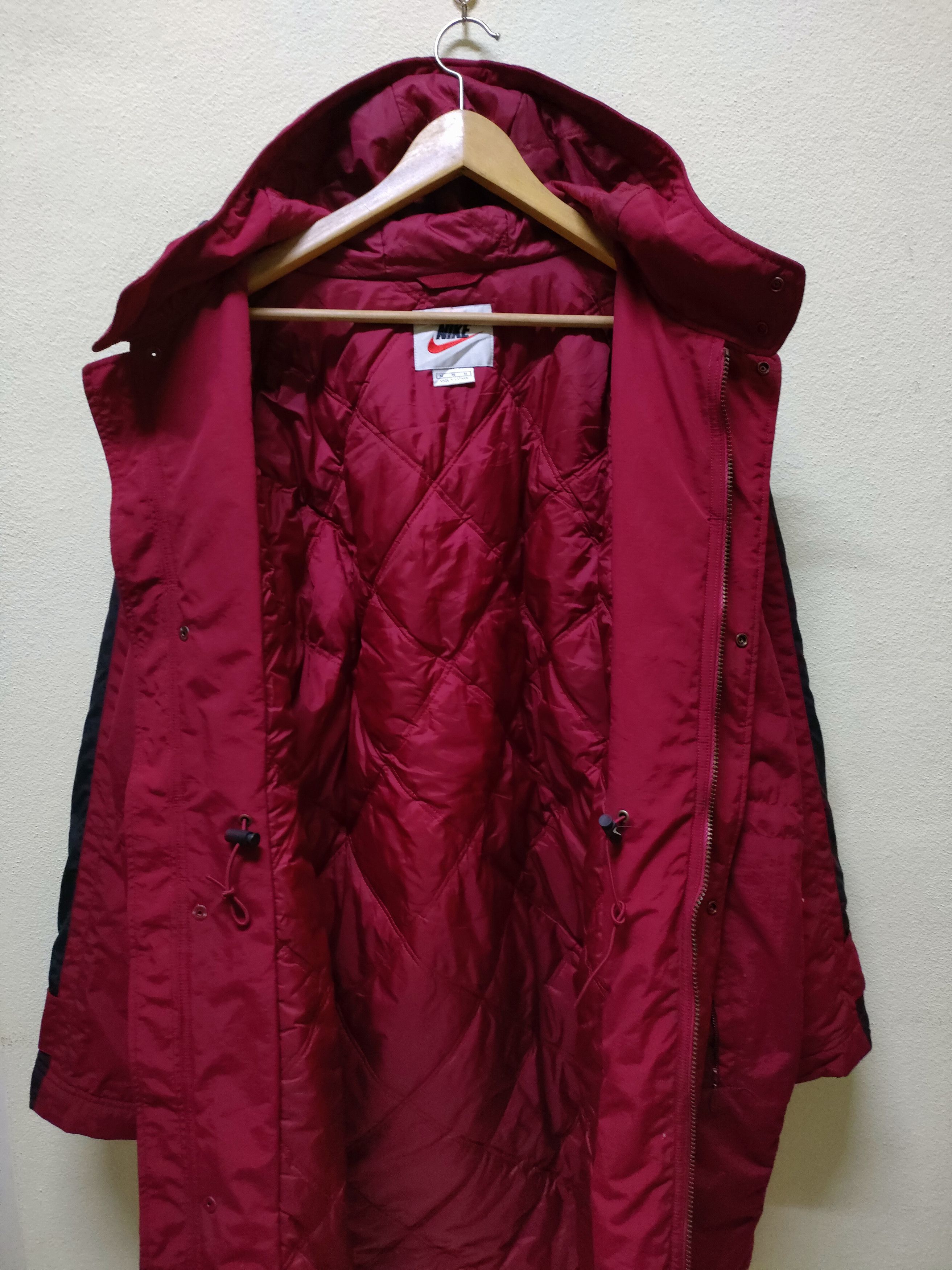 Nike × Vintage Vintage Nike 90s Long Jacket Size US M / EU 48-50 / 2 - 7 Thumbnail