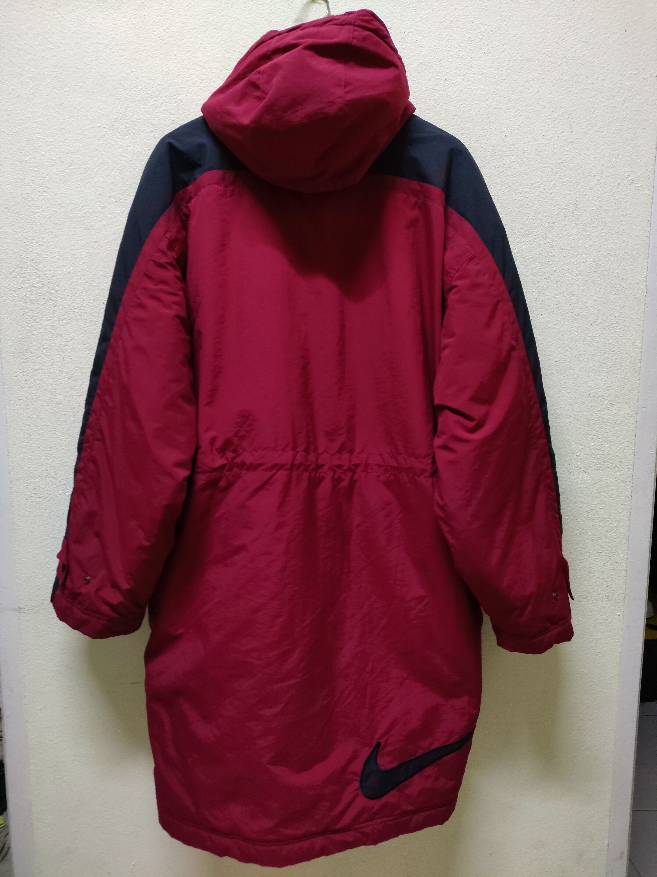 Nike × Vintage Vintage Nike 90s Long Jacket Size US M / EU 48-50 / 2 - 3 Thumbnail