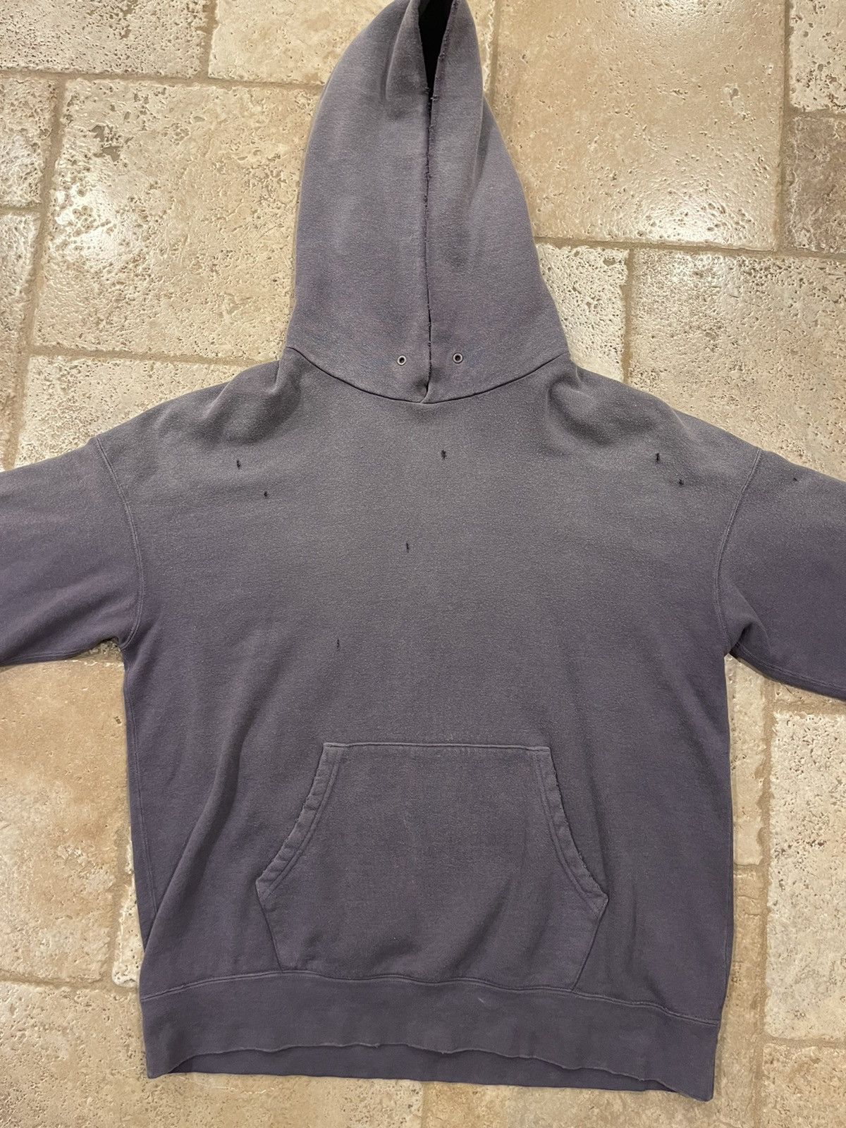 Visvim Visvim Jumbo Crash PO Faded Hoodie Size US L / EU 52-54 / 3 - 4 Thumbnail