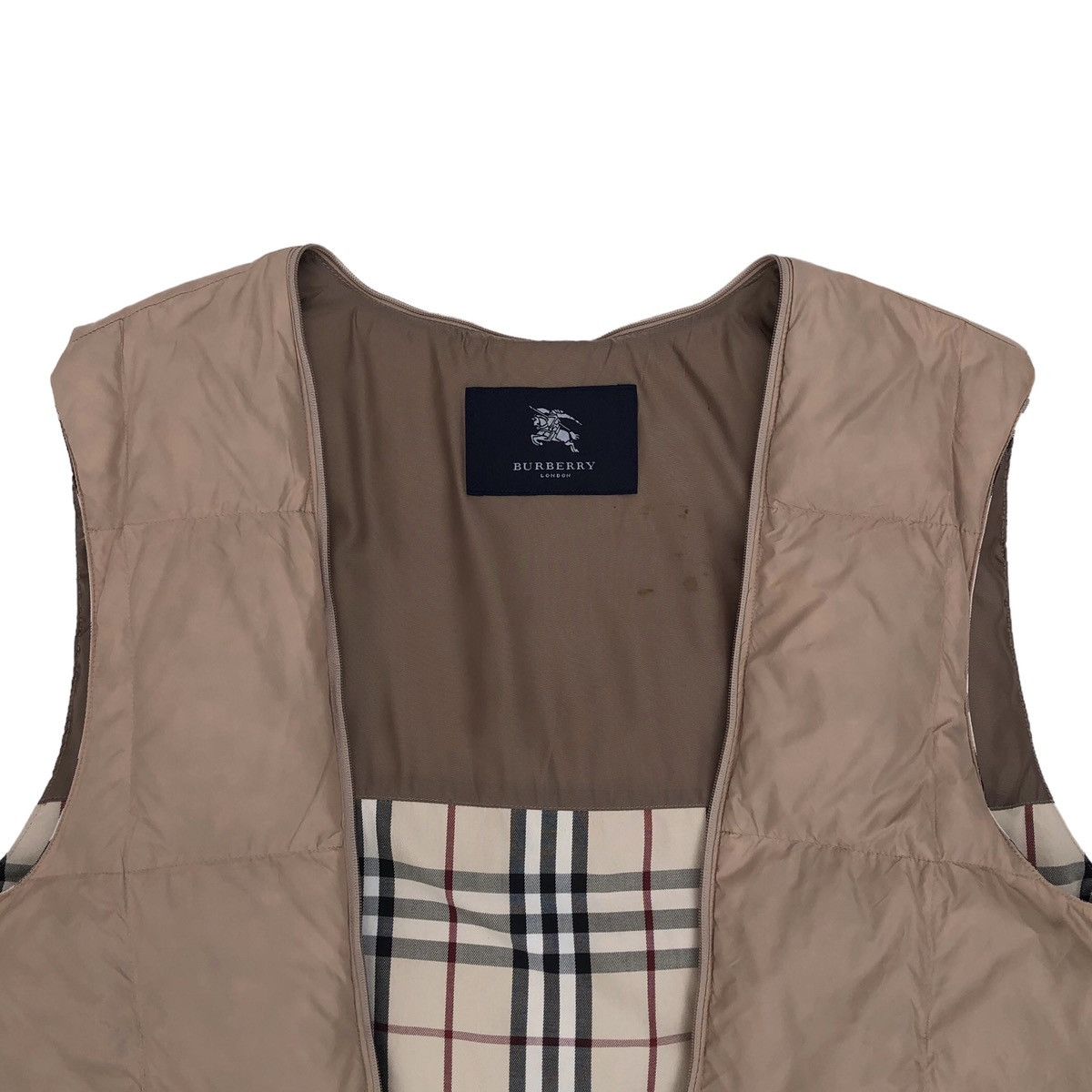 Burberry Burberry London Lined Feathers Novacheck Puffer Jacket Size US L / EU 52-54 / 3 - 19 Thumbnail
