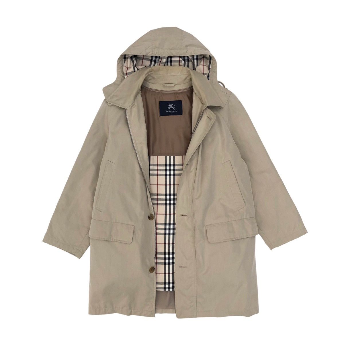 Burberry Burberry London Lined Feathers Novacheck Puffer Jacket Size US L / EU 52-54 / 3 - 6 Thumbnail
