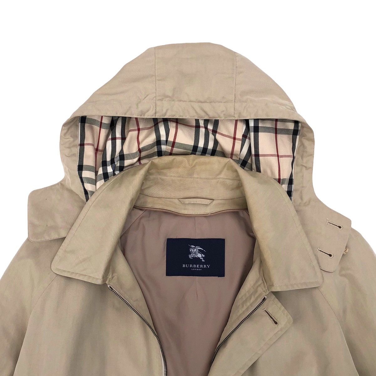 Burberry Burberry London Lined Feathers Novacheck Puffer Jacket Size US L / EU 52-54 / 3 - 7 Thumbnail