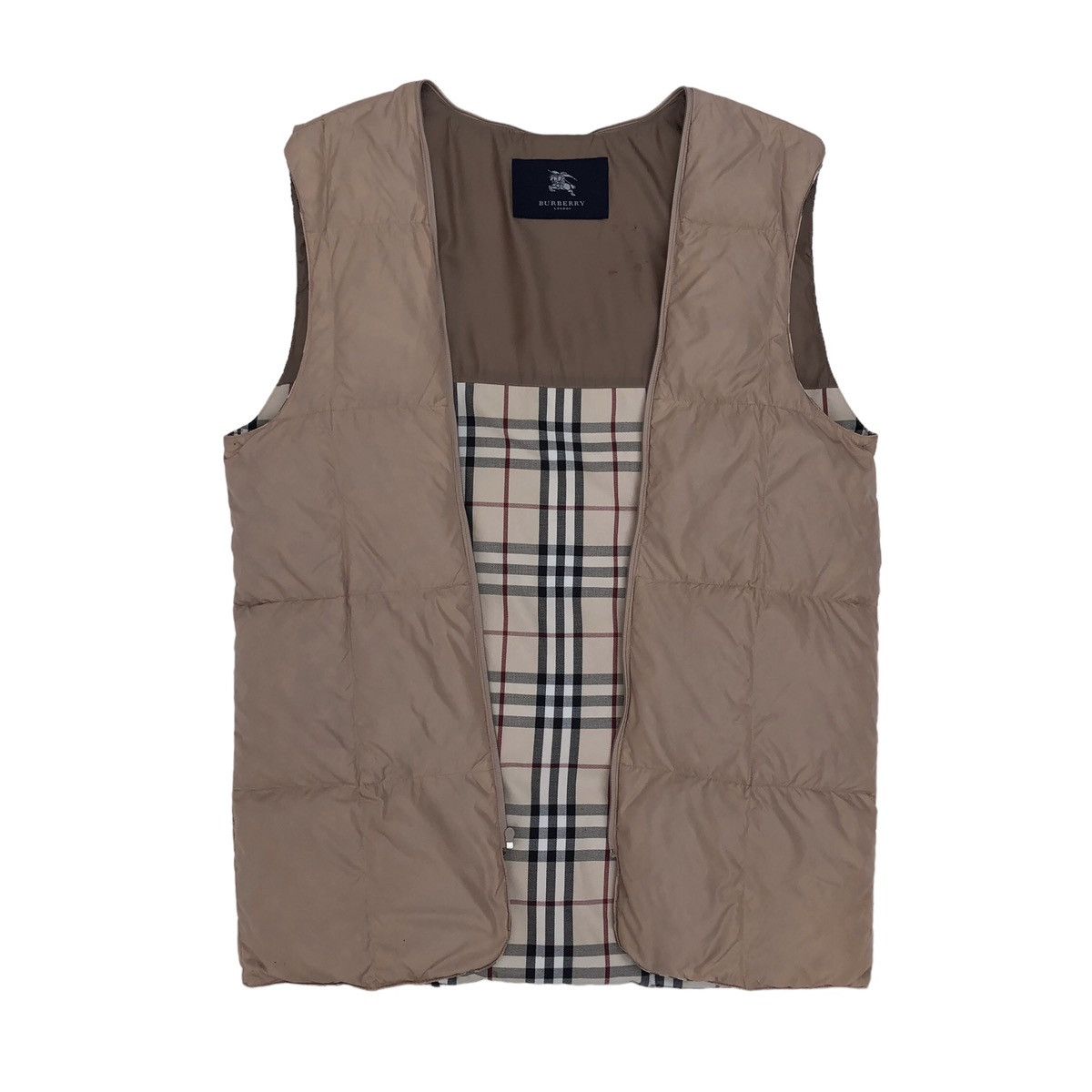 Burberry Burberry London Lined Feathers Novacheck Puffer Jacket Size US L / EU 52-54 / 3 - 4 Thumbnail