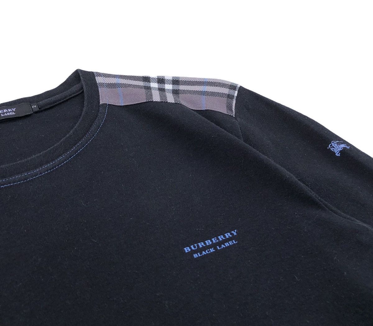 Burberry Burberry Shoulder Novacheck Long Sleeve T-shirt Size US S / EU 44-46 / 1 - 2 Thumbnail