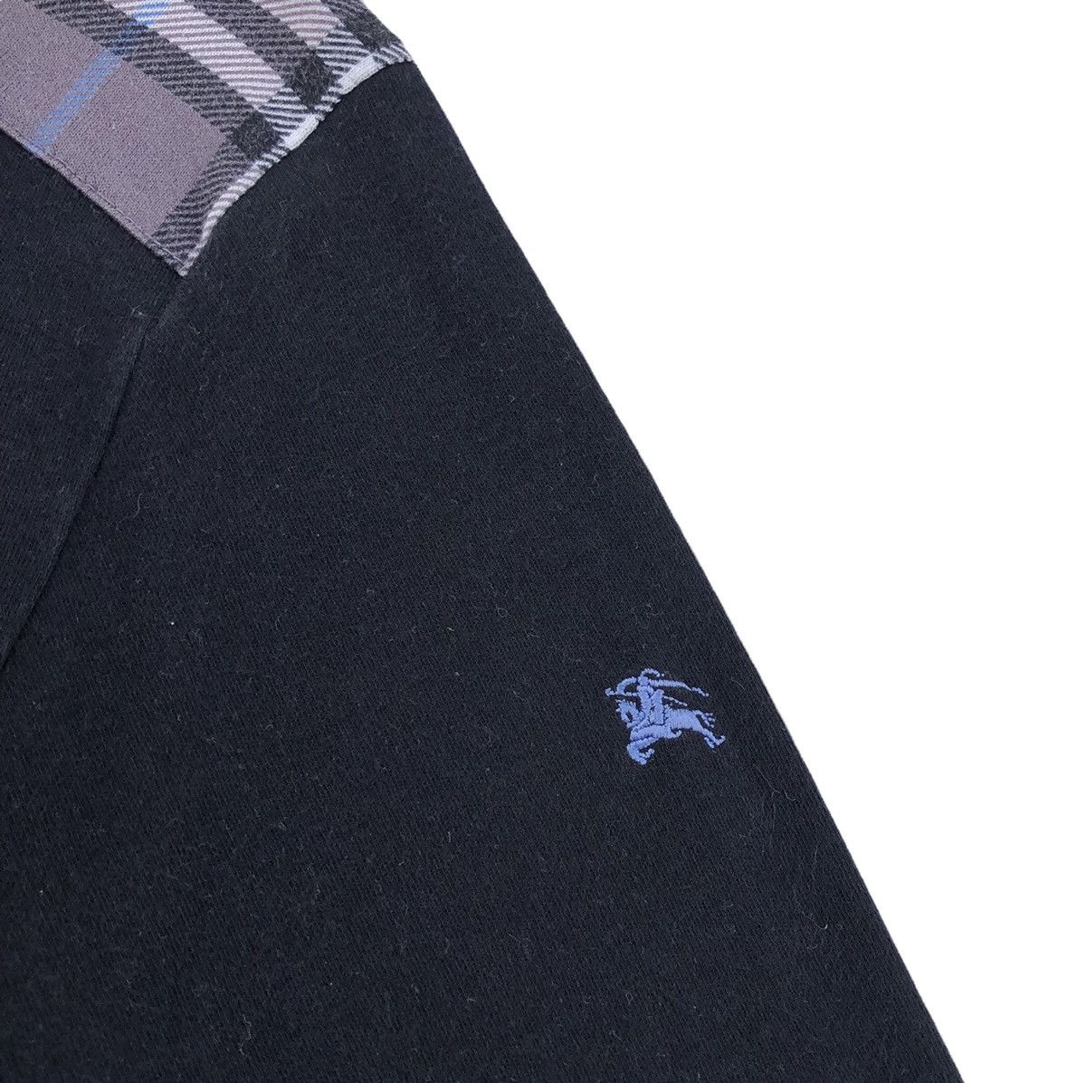 Burberry Burberry Shoulder Novacheck Long Sleeve T-shirt Size US S / EU 44-46 / 1 - 3 Thumbnail