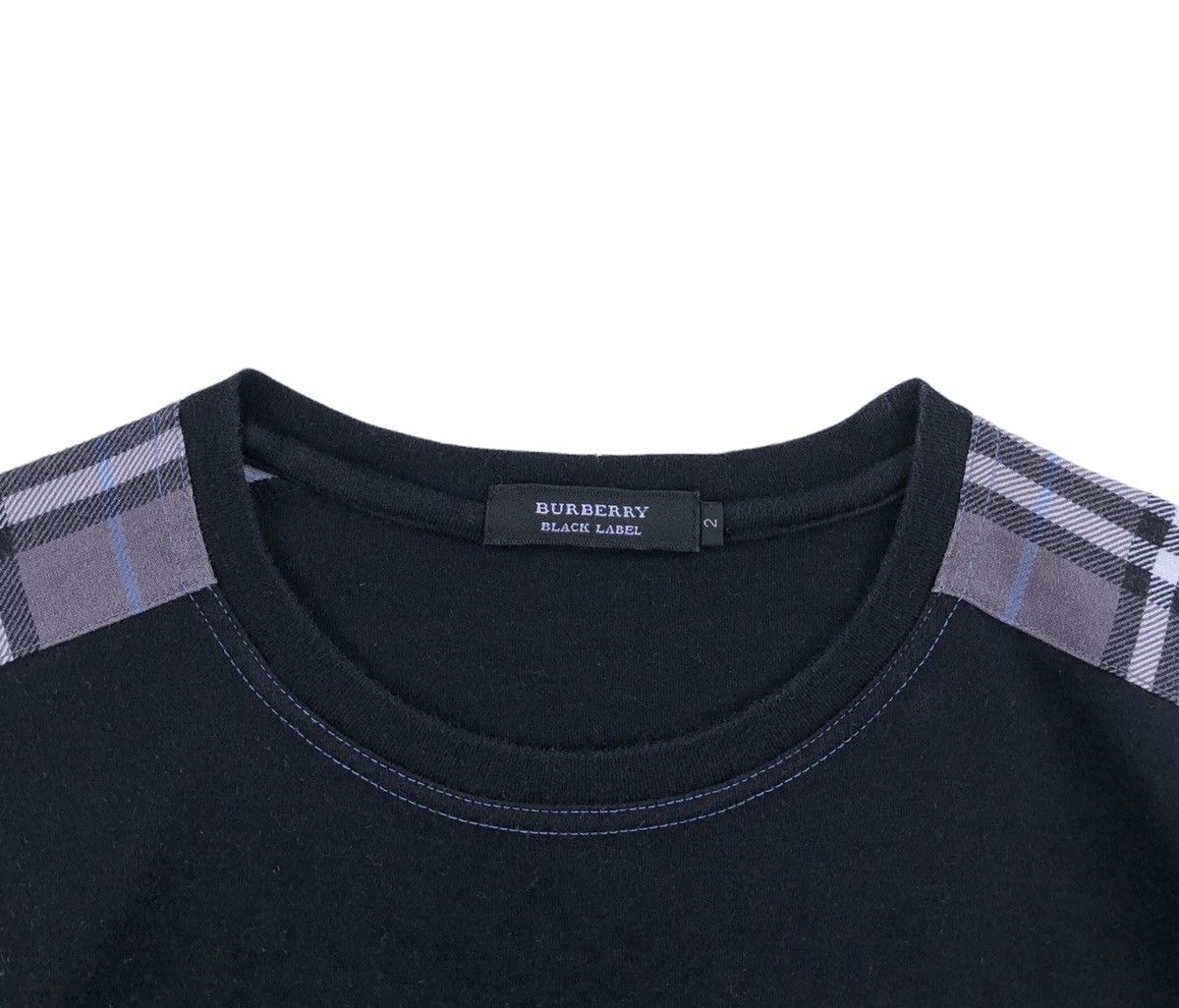 Burberry Burberry Shoulder Novacheck Long Sleeve T-shirt Size US S / EU 44-46 / 1 - 6 Thumbnail