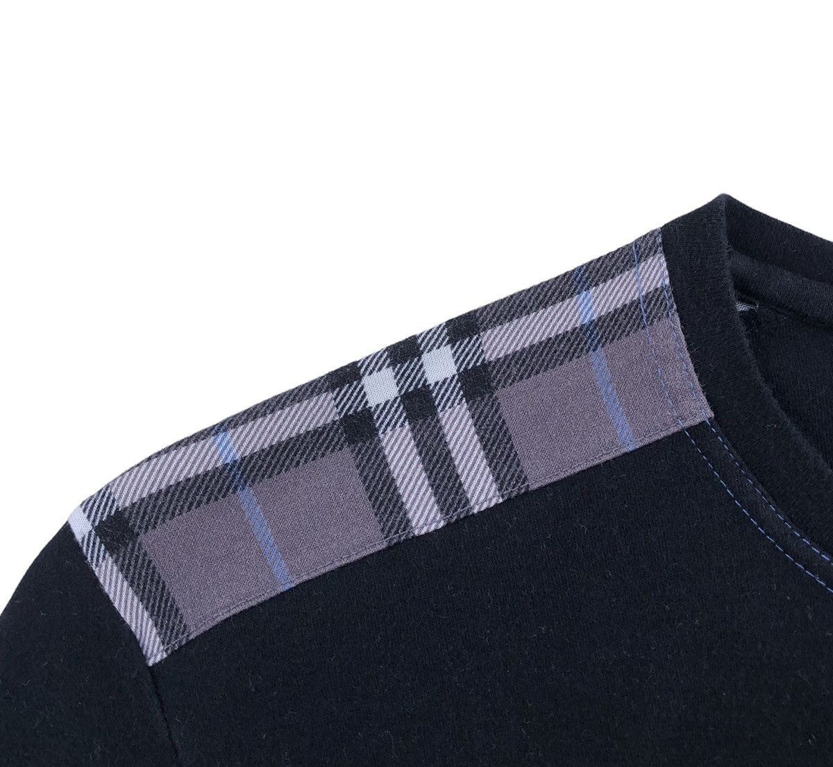 Burberry Burberry Shoulder Novacheck Long Sleeve T-shirt Size US S / EU 44-46 / 1 - 5 Thumbnail