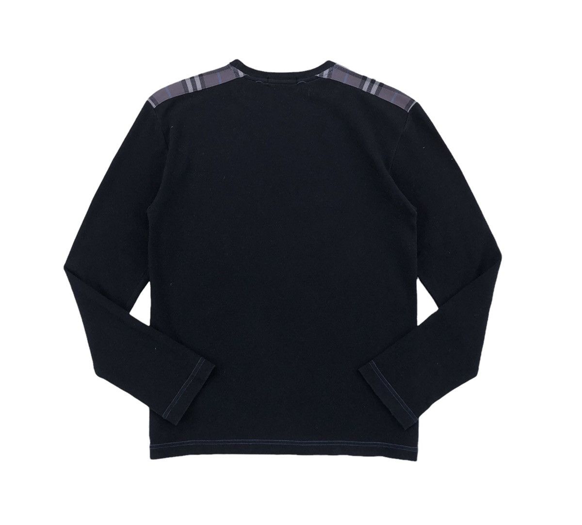 Burberry Burberry Shoulder Novacheck Long Sleeve T-shirt Size US S / EU 44-46 / 1 - 7 Thumbnail