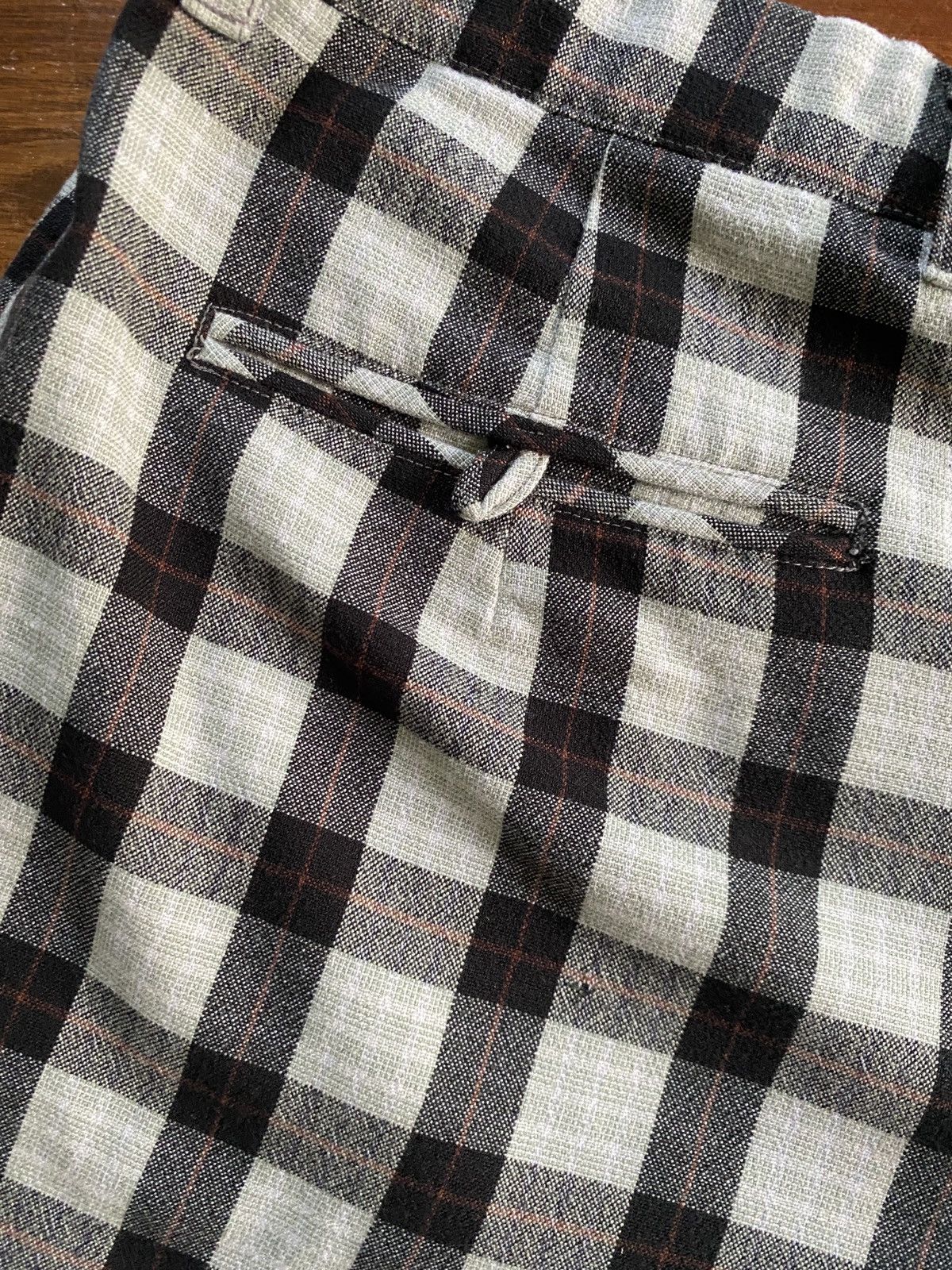 Other × Vintage Vintage 80’s Black & White Plaid Shorts Size US 32 / EU 48 - 10 Thumbnail