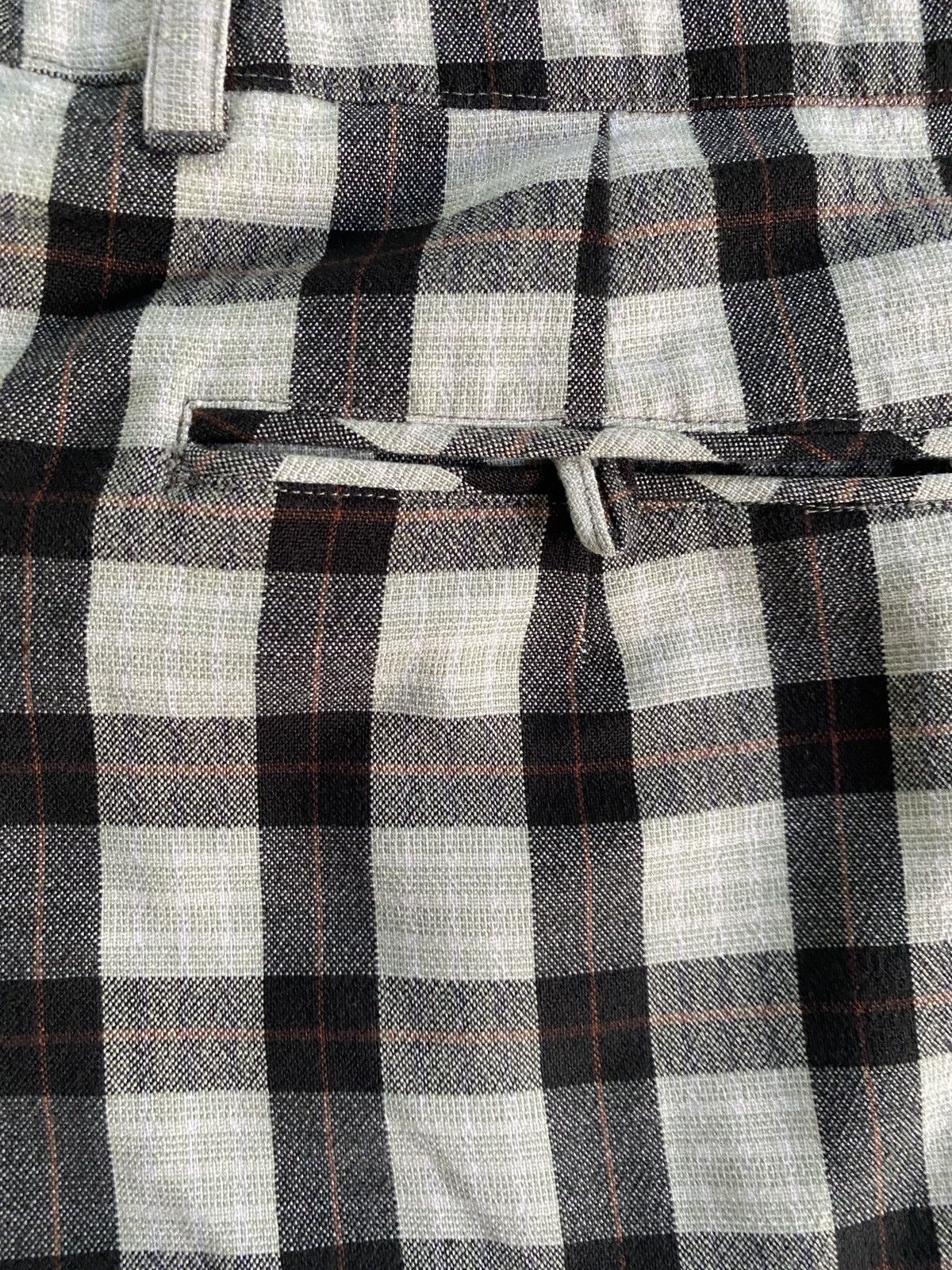 Other × Vintage Vintage 80’s Black & White Plaid Shorts Size US 32 / EU 48 - 9 Thumbnail