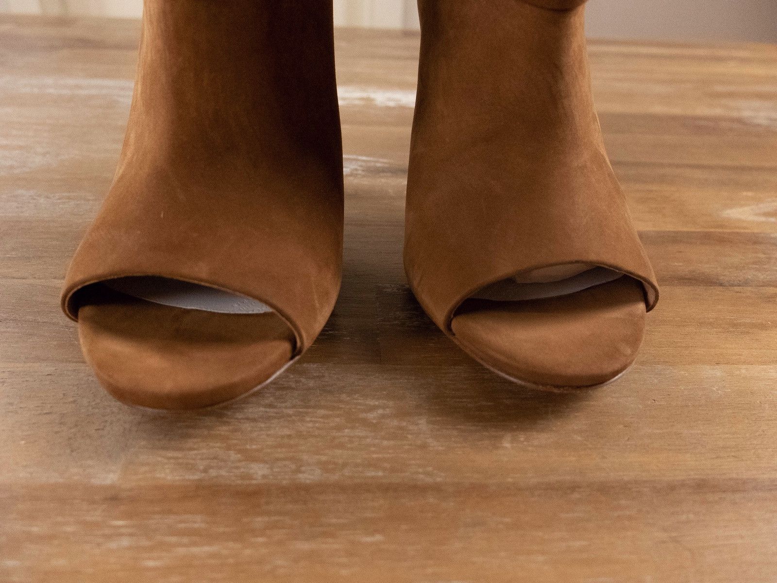 Maison Margiela MAISON MARTIN MARGIELA brown suede open toe boots 8.5 38.5 Size US 8.5 / IT 38.5 - 3 Thumbnail