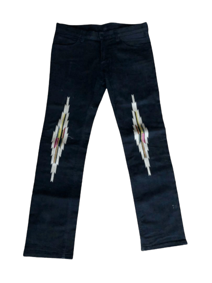 Number (N)ine Number Nine Ortega Denim pantas jeans TAKAHIRO MIYASHITA Size US 30 / EU 46 - 1 Thumbnail