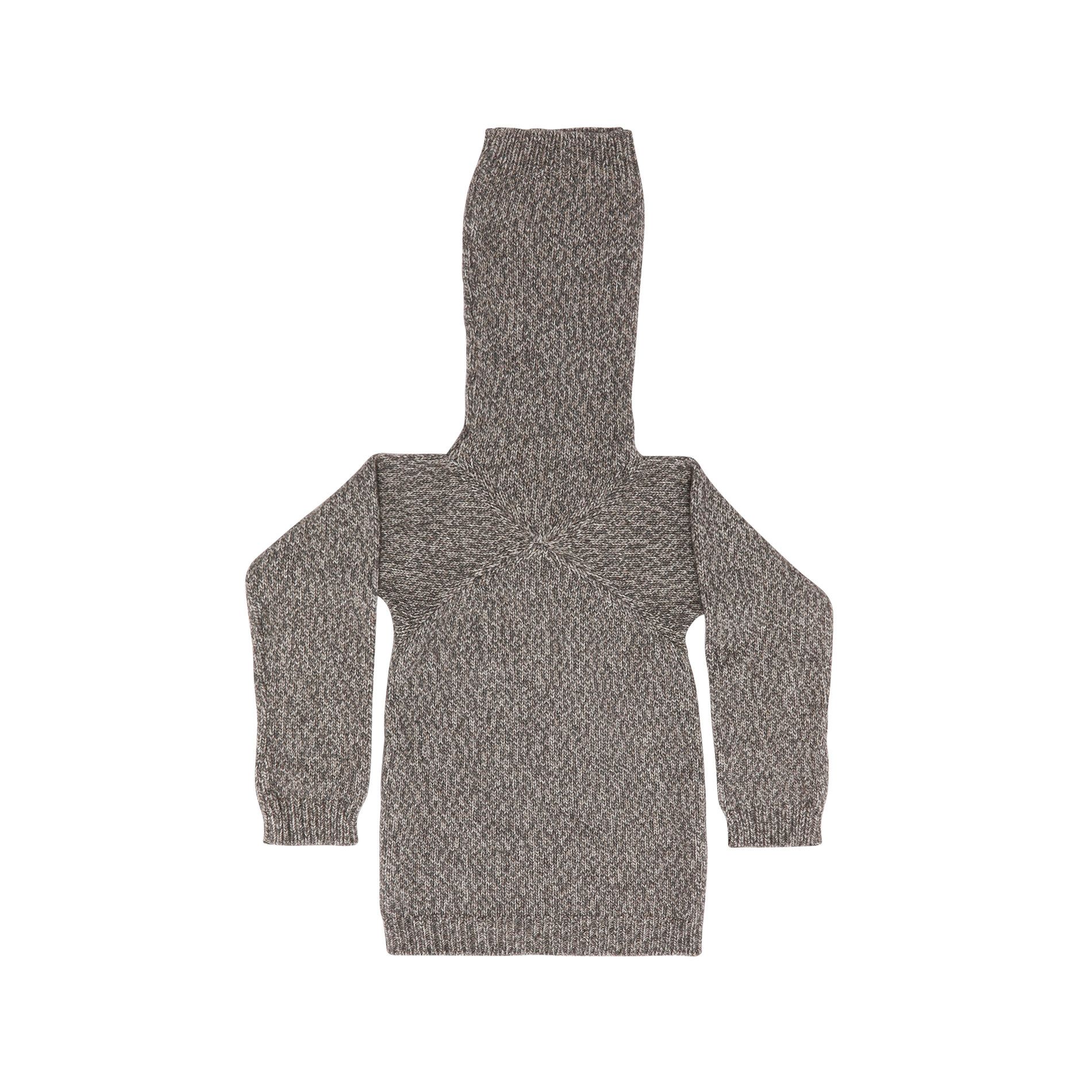 image of Maison Margiela 90's Miss Deanna Extended Turtleneck Knit in Brown, Women's (Size Medium)