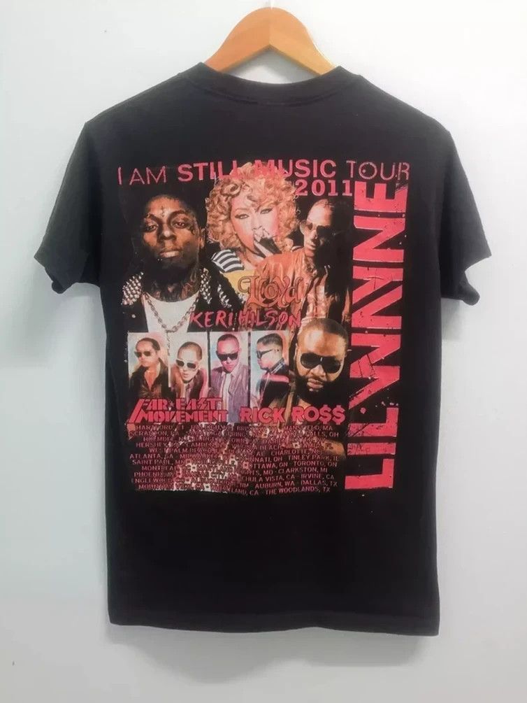 Band Tees Lil Wayne Rapper Tee Rick Ross Lloyd bank keri hilson Hiphop Size US S / EU 44-46 / 1 - 2 Thumbnail
